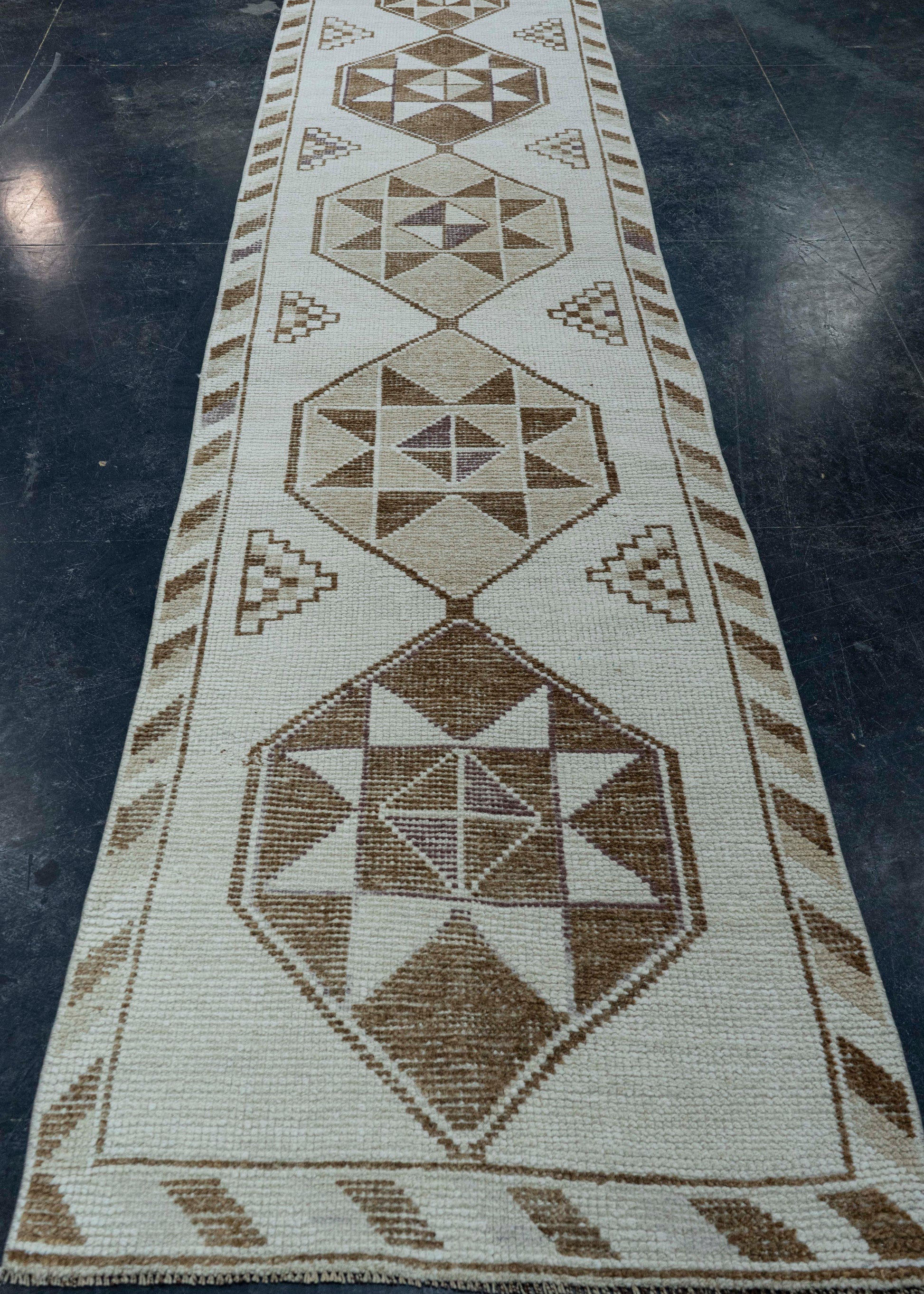 Turkish Vintage Rug 2'11" x 12'5" #20845