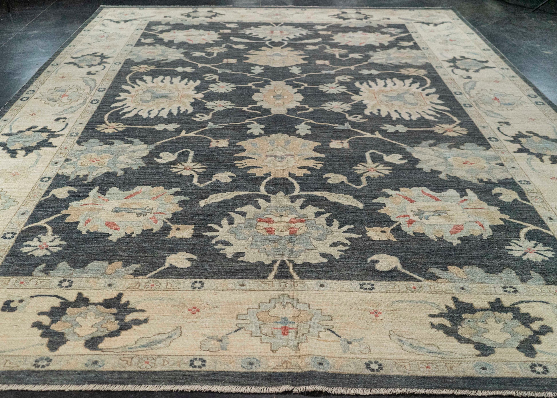 Oushak Rug  10' x 13'7" #21383