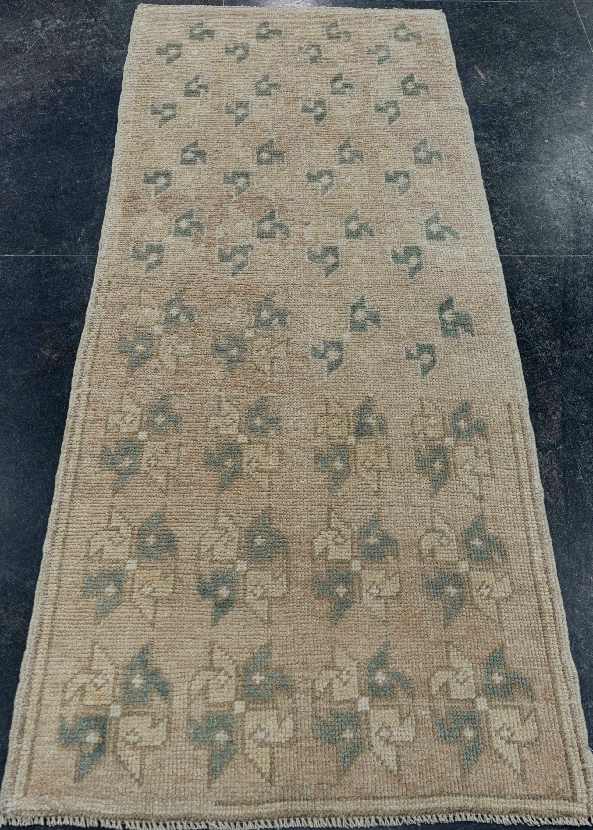 Turkish Vintage Rug 2'7" x 6'1" #20615