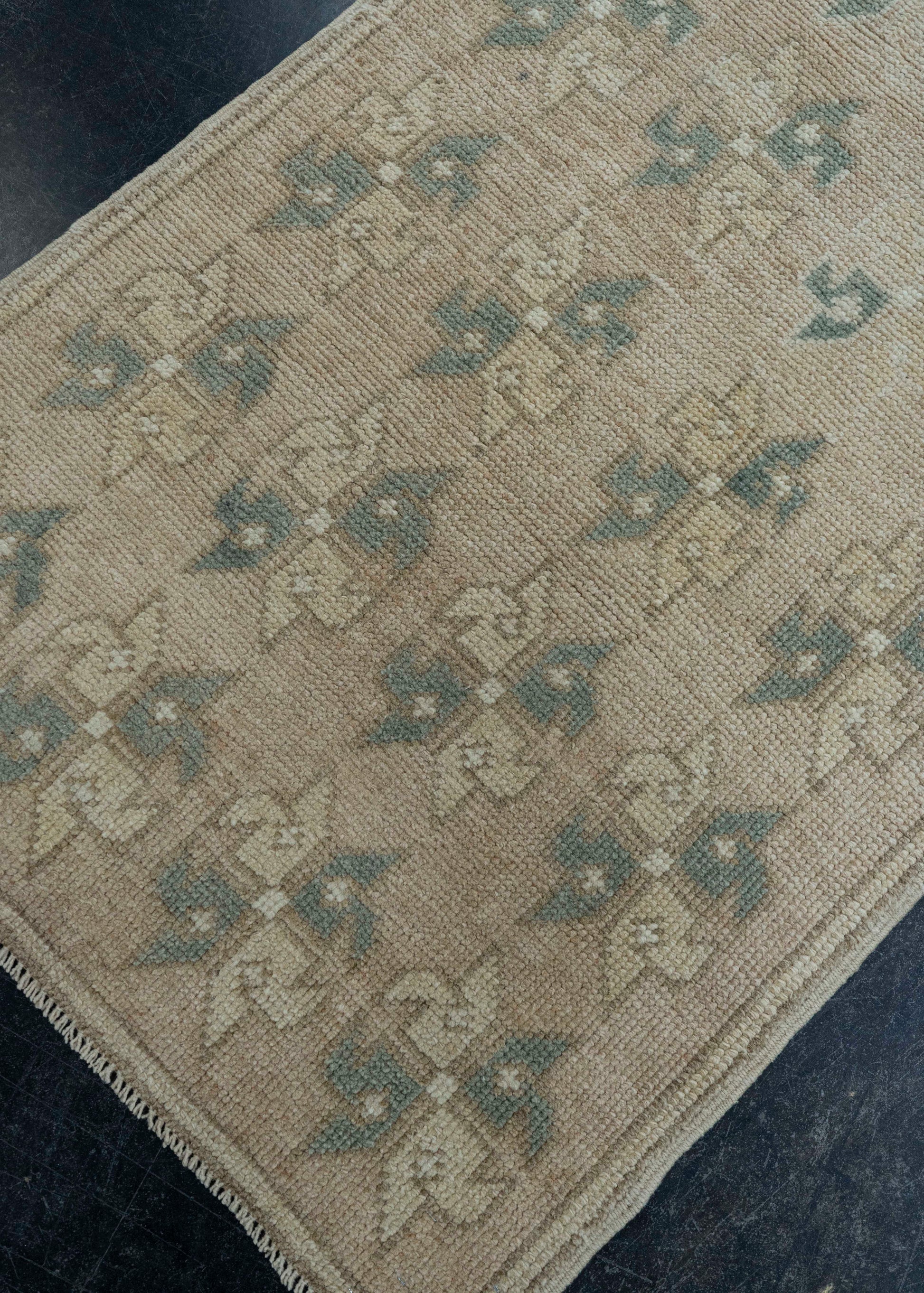 Turkish Vintage Rug 2'7" x 6'1" #20615