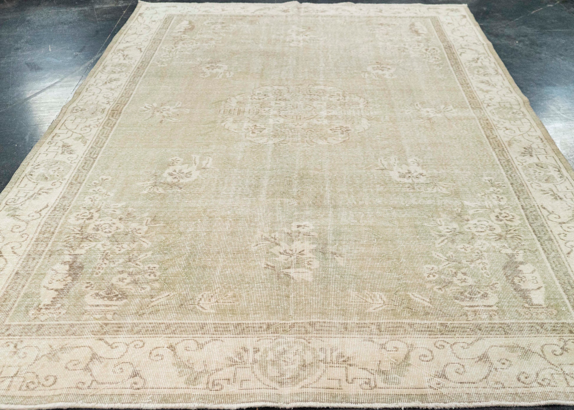 Turkish Vintage Rug 6'9" x 10'2" #21323