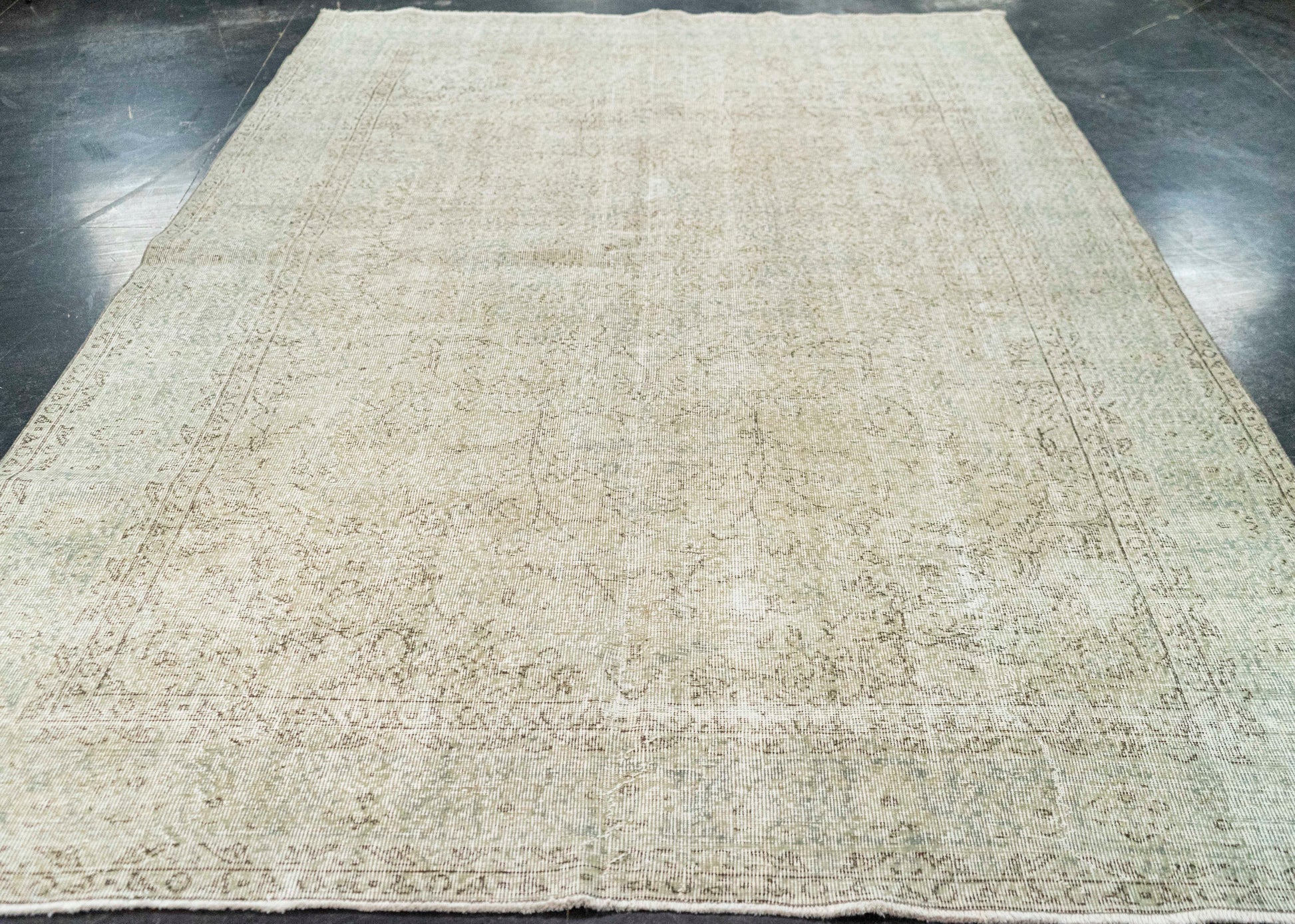Turkish Vintage Rug 6'11" x 10'5" #21322