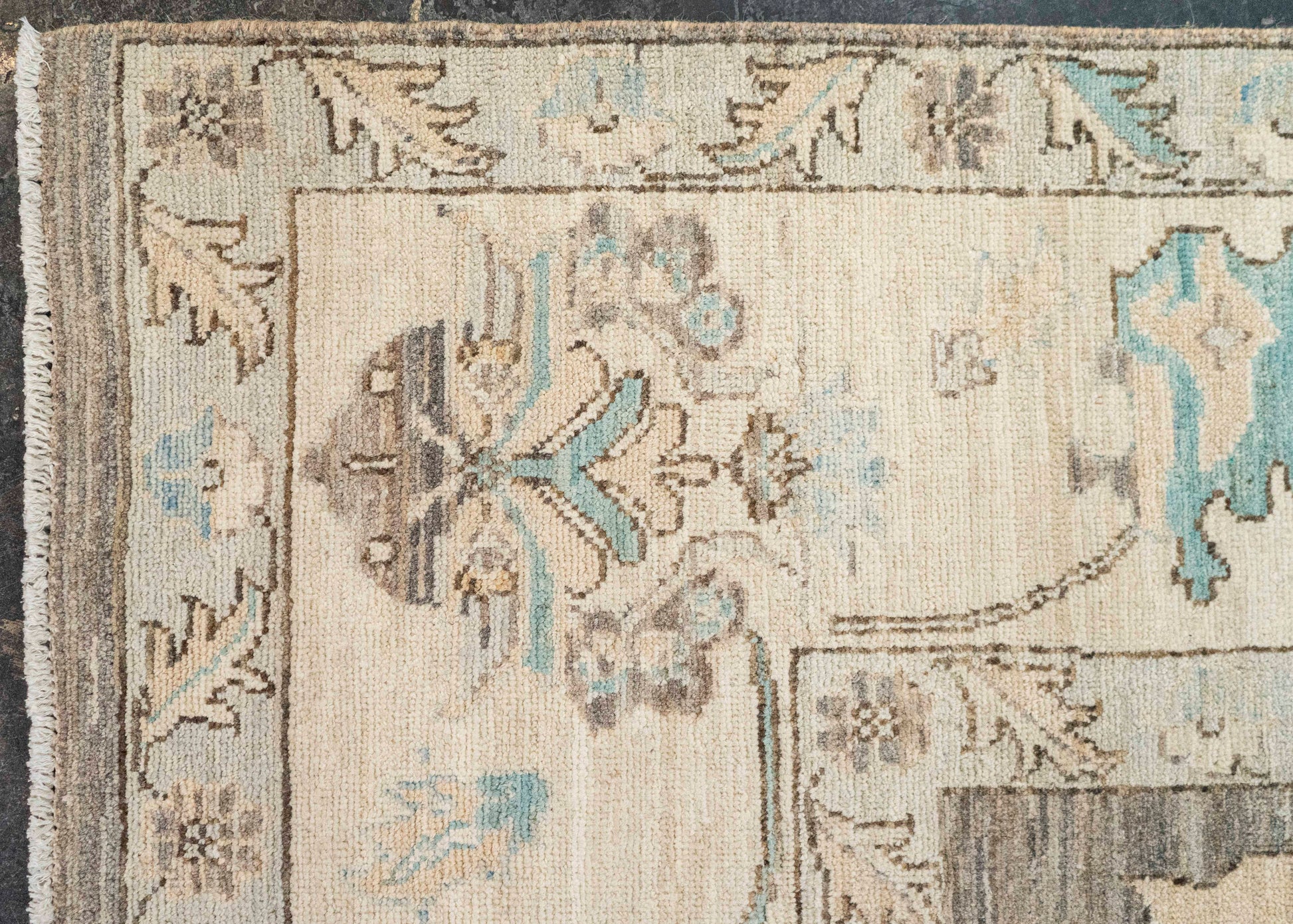 Oushak Rug  9'6" x 13'8" #21387