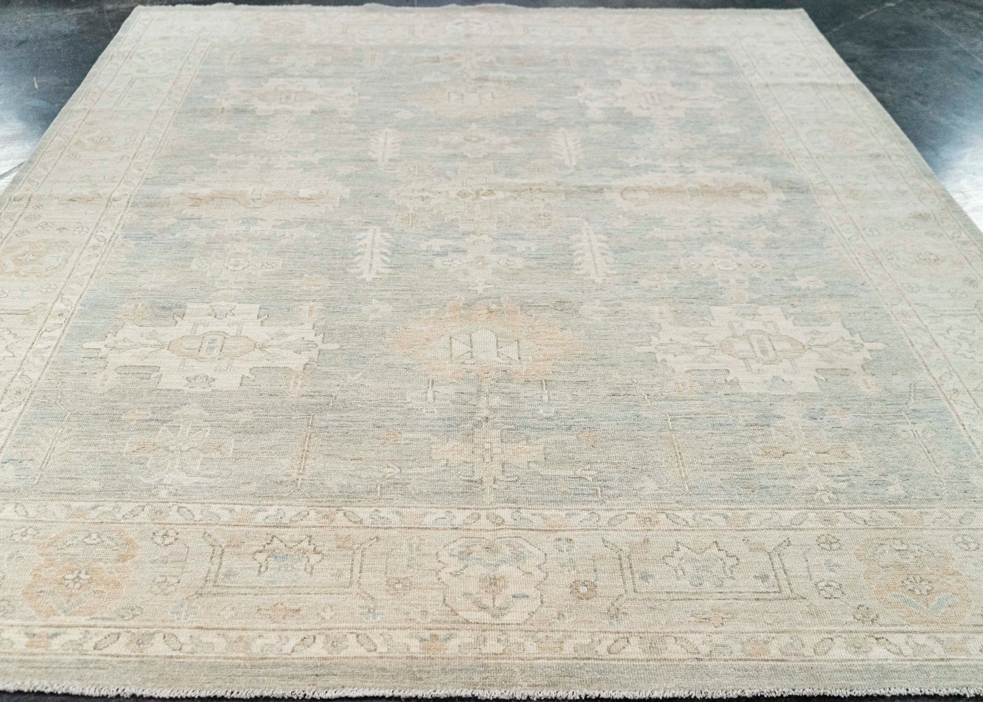 Oushak Rug  7'11" x 9'9" #21386