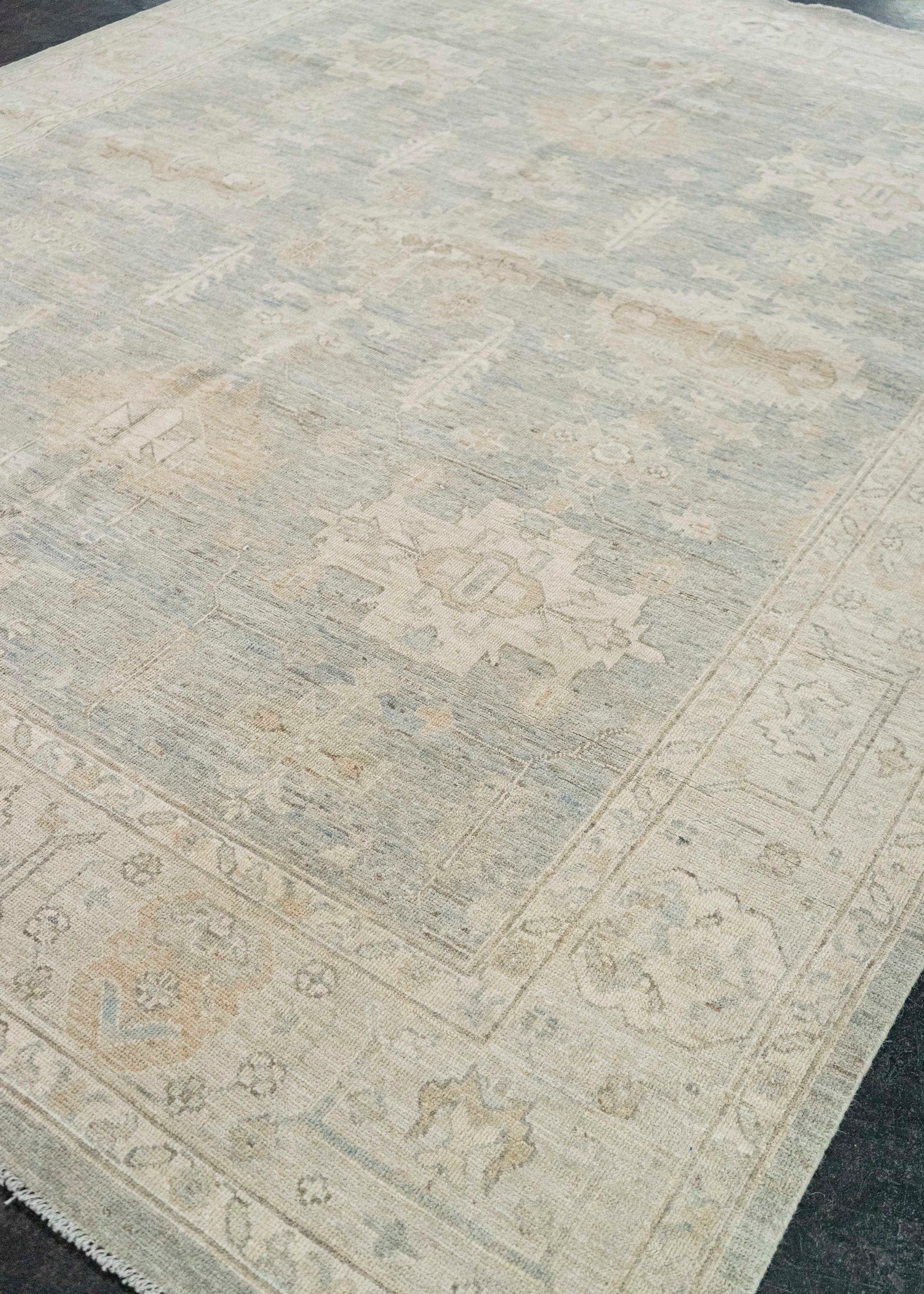 Oushak Rug  7'11" x 9'9" #21386