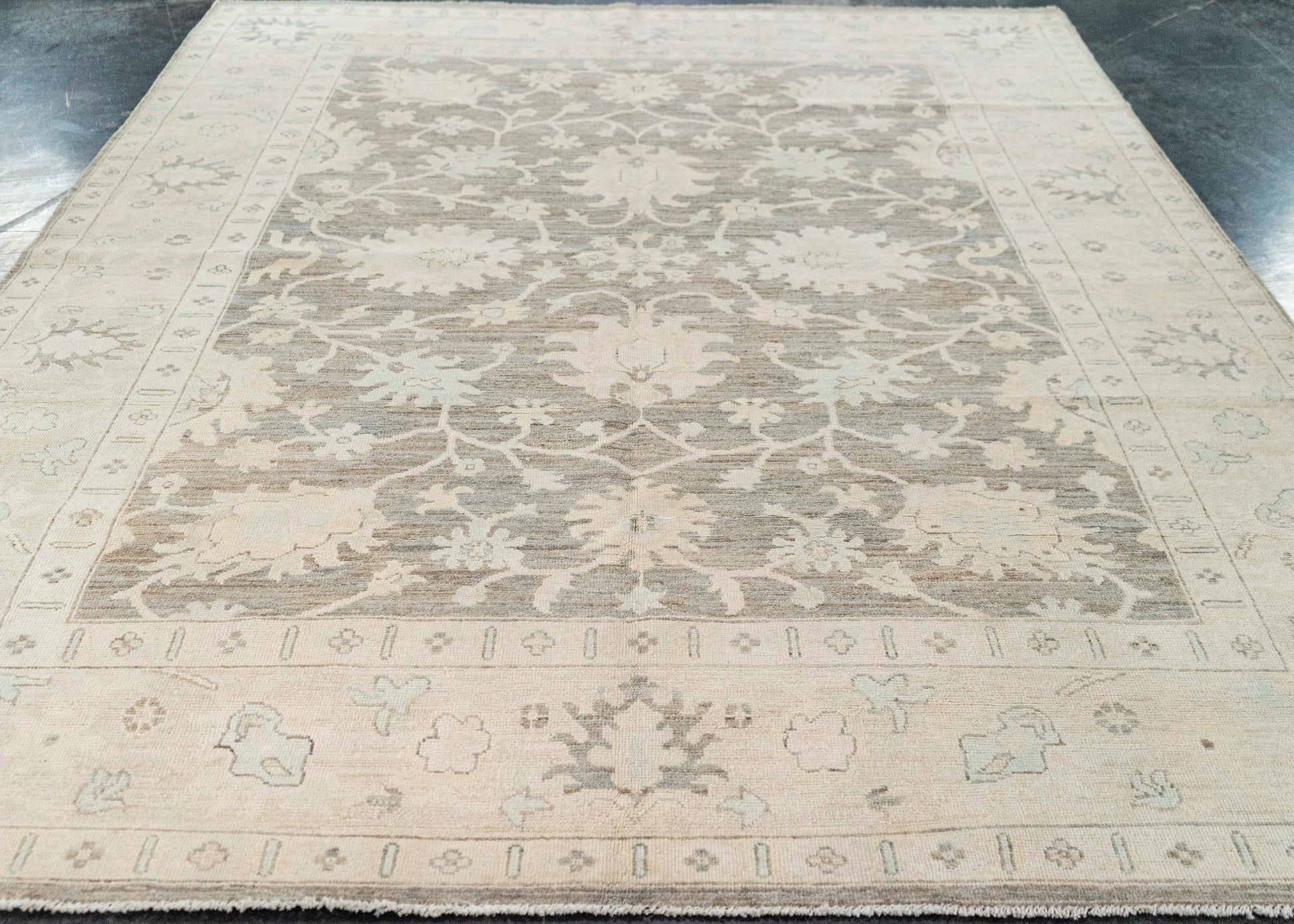 Oushak Rug  7'8" x 9'10" #21385