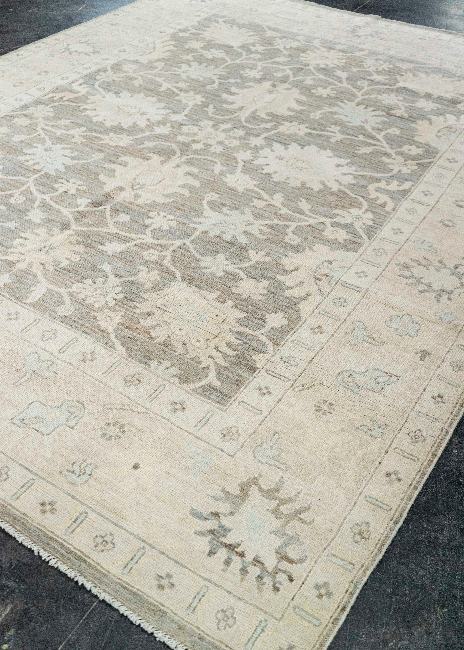 Oushak Rug  7'8" x 9'10" #21385
