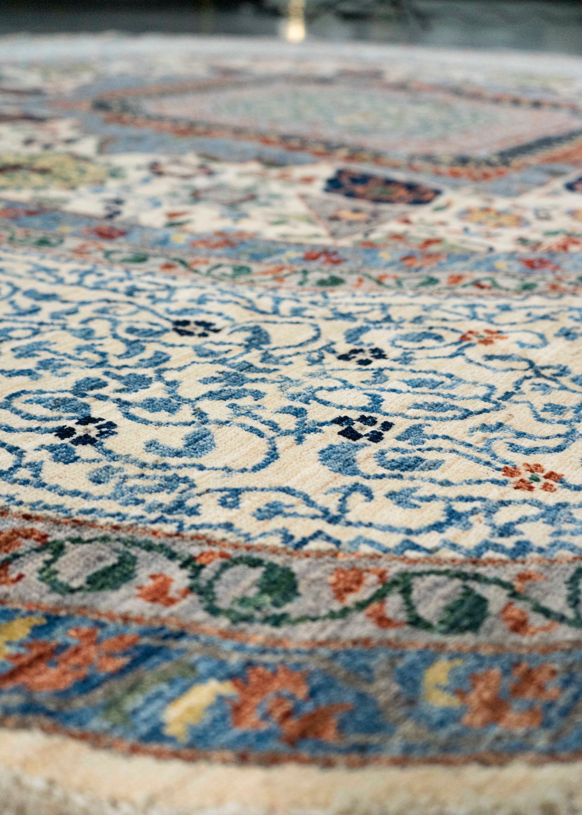 Oriental Hand Knotted Round Rug 10' x 10' #21388