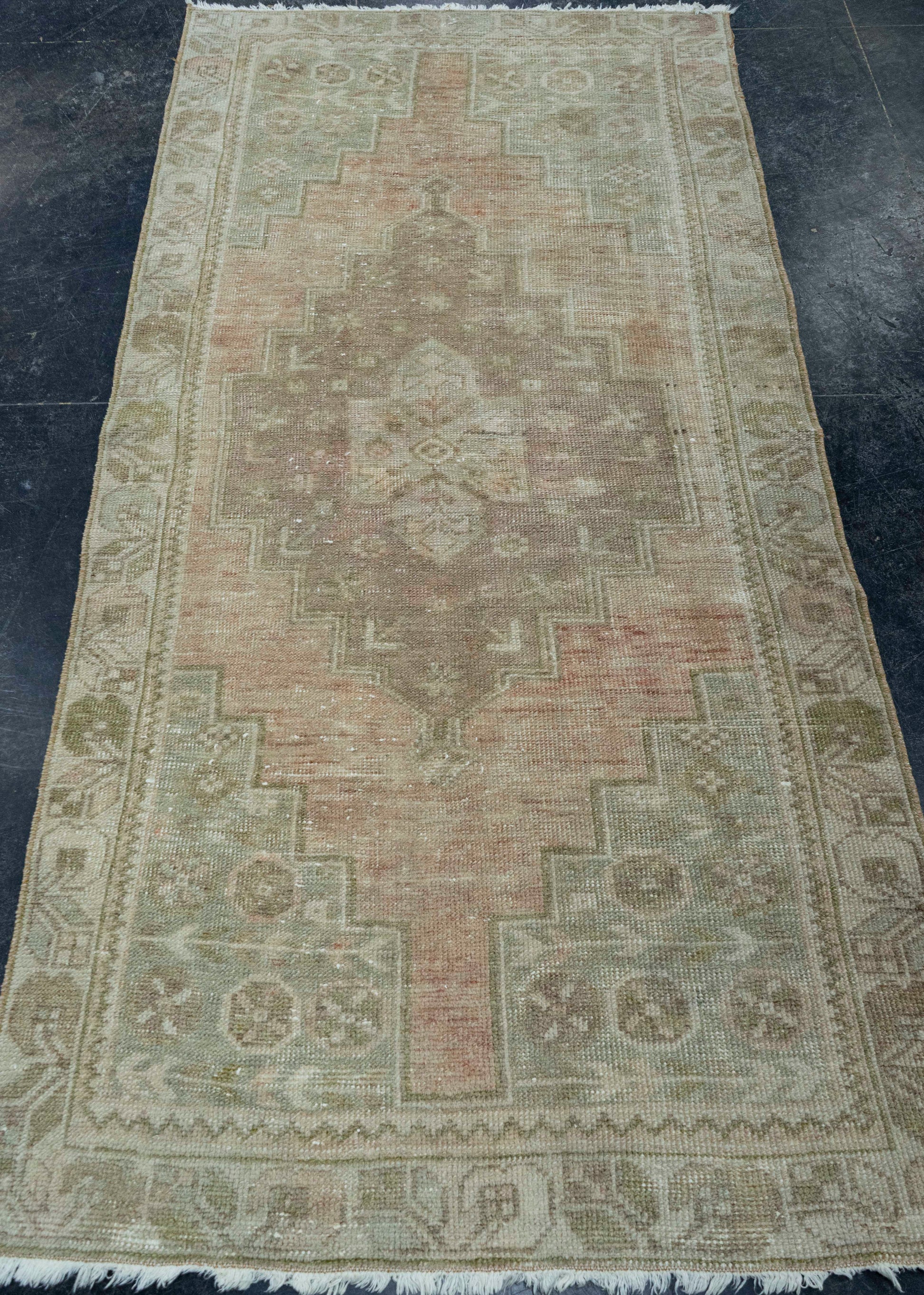 Turkish Vintage Rug 3'3" x 6'11" #19809