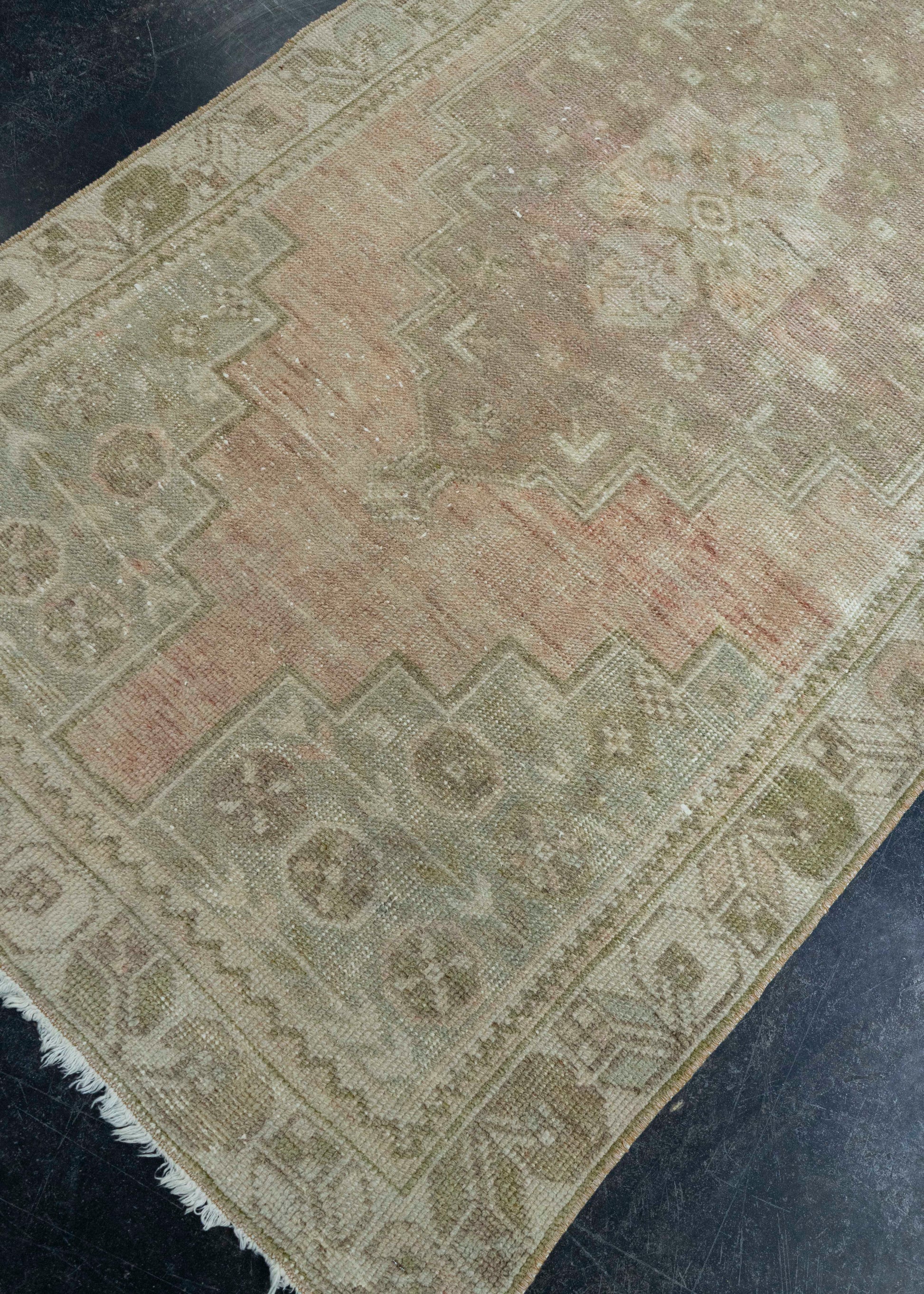 Turkish Vintage Rug 3'3" x 6'11" #19809