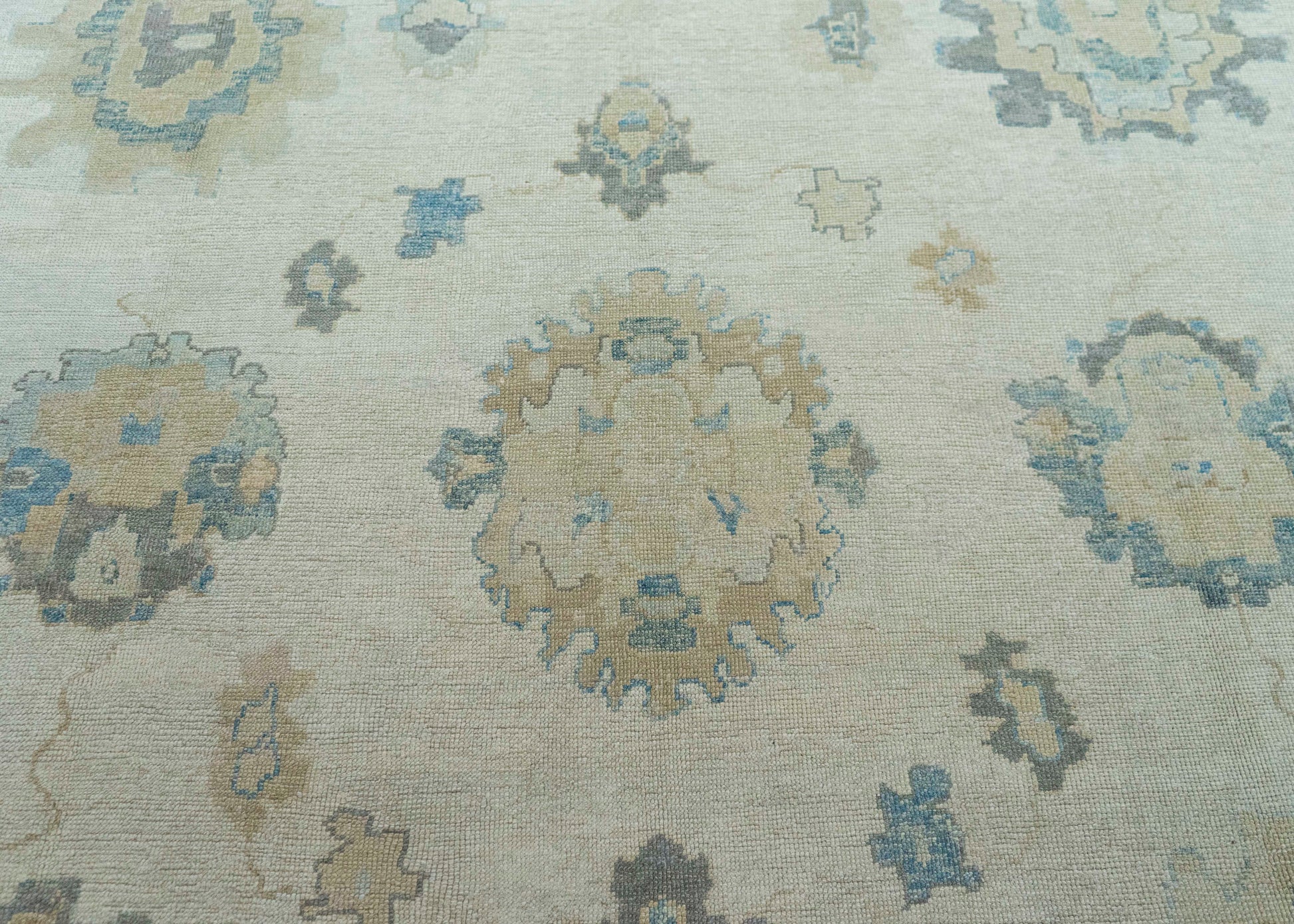Turkish Oushak Antique Look Rug 12'11" x 19' #21308