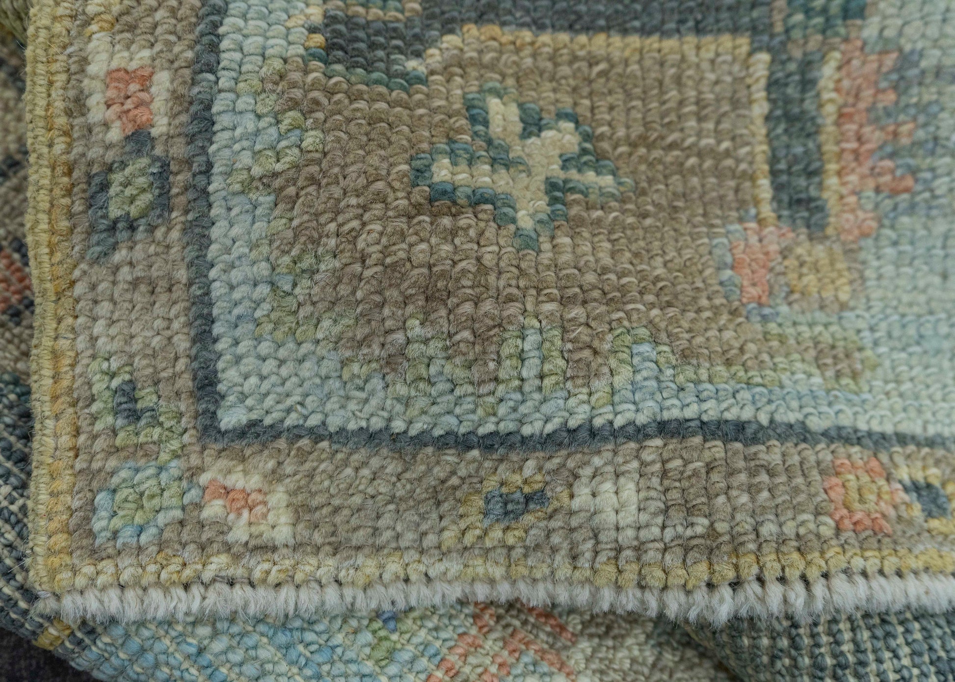 Turkish Oushak Rug 2'9" x 7'9" #19198