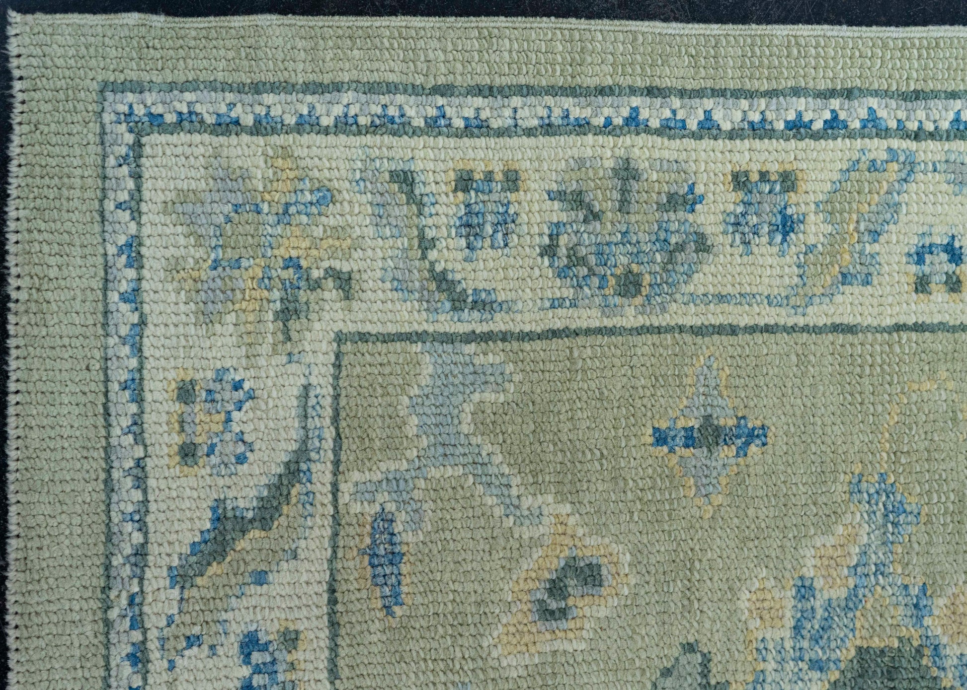 Turkish Oushak Rug 3'1" x 6'2" #19080