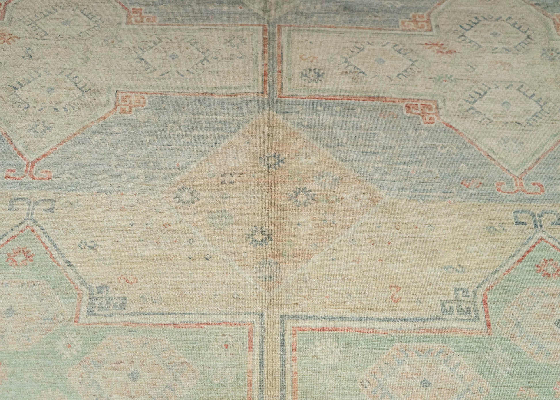 Turkish Oushak Antique Look Rug 10'5" x 13'11" #21307