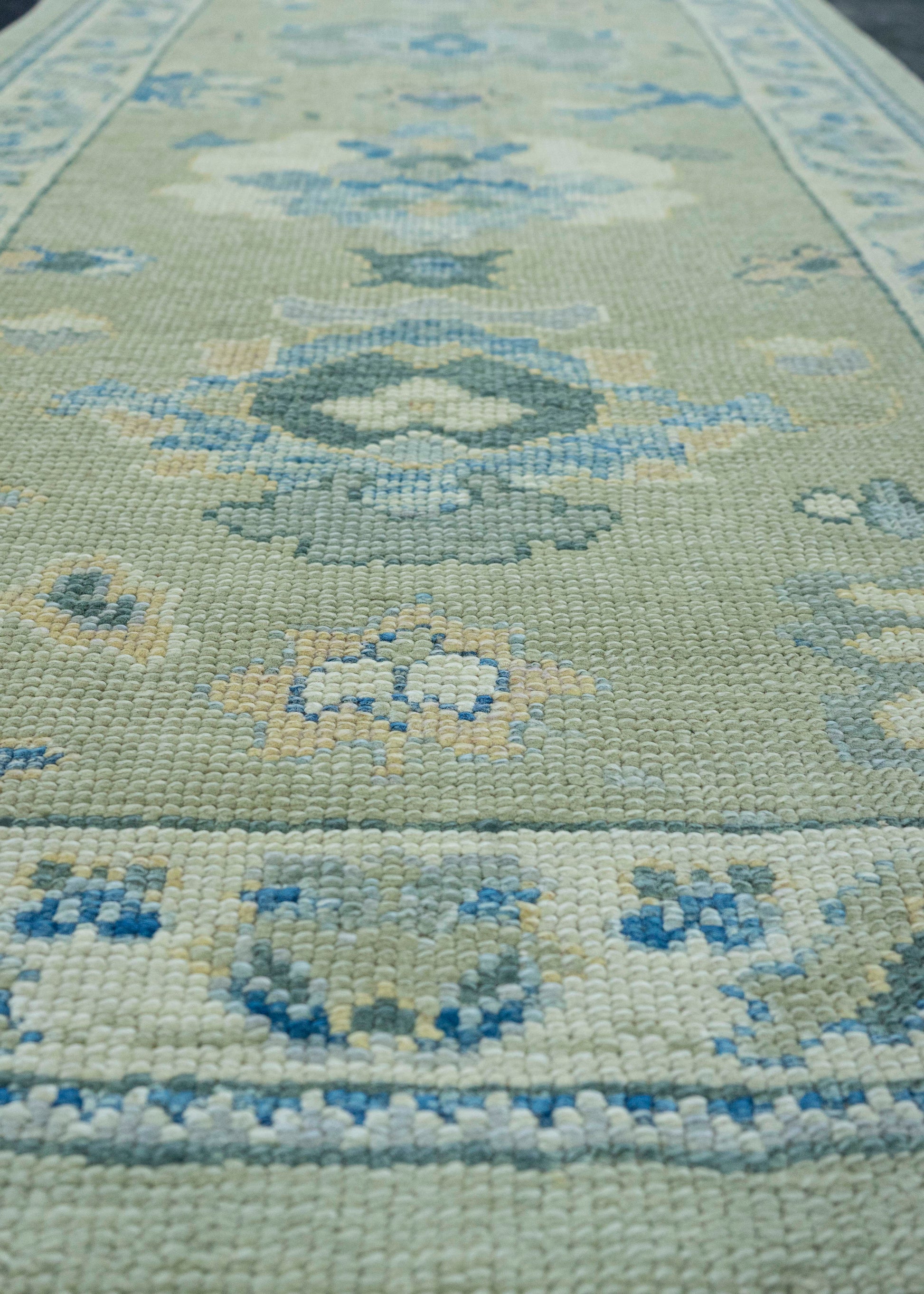 Turkish Oushak Rug 3'1" x 6'2" #19080