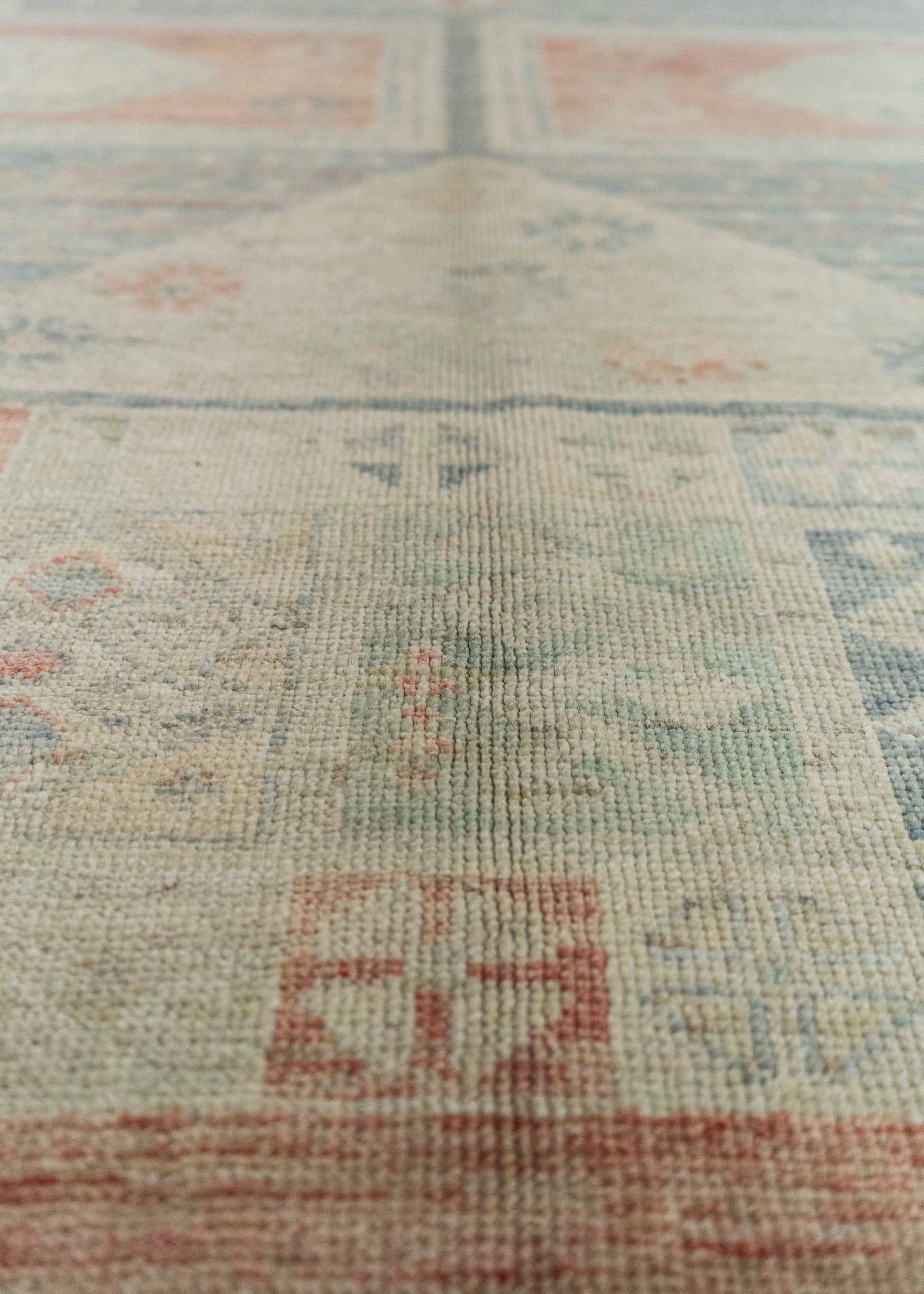 Turkish Oushak Antique Look Rug 10'5" x 13'11" #21307