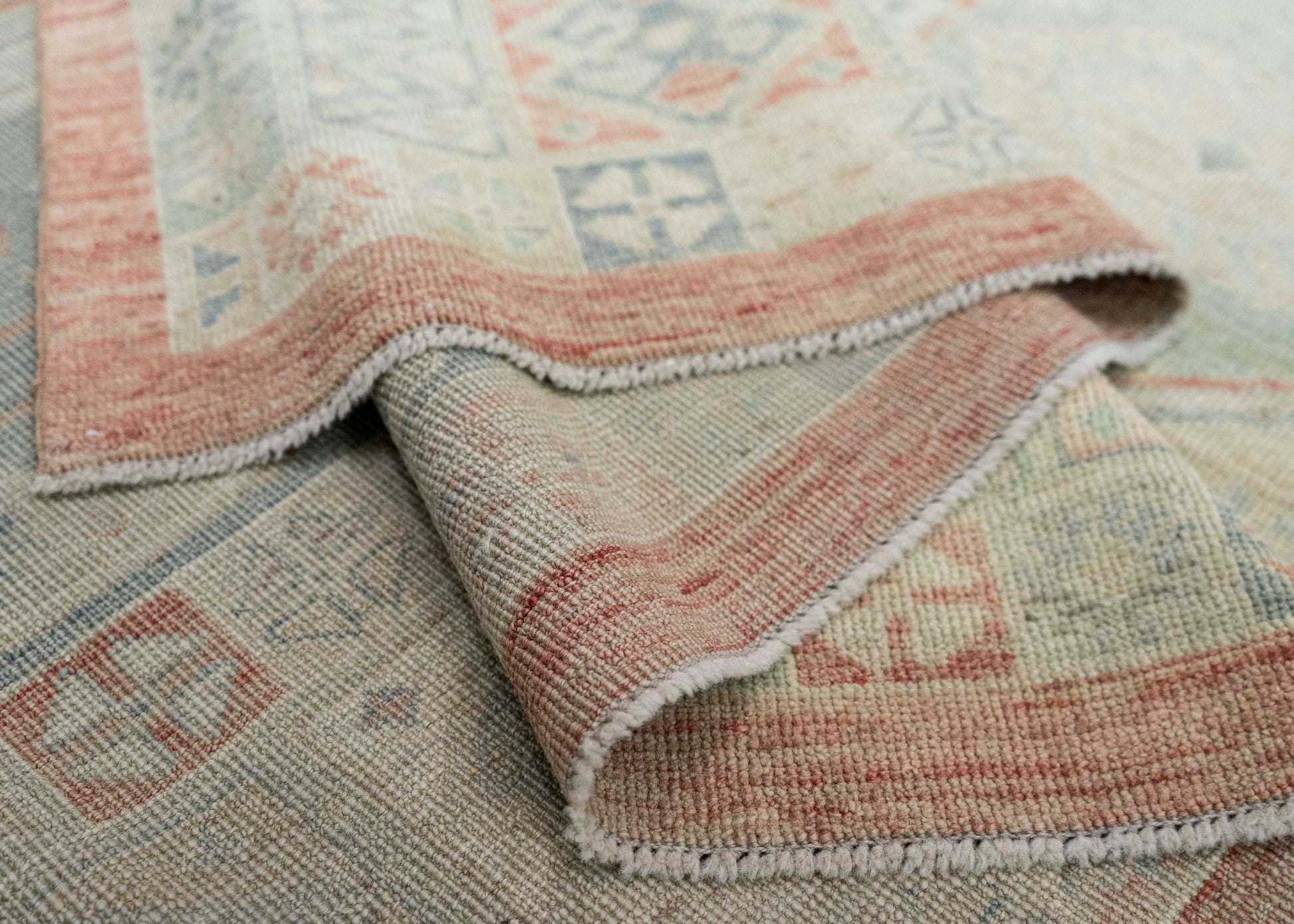 Turkish Oushak Antique Look Rug 10'5" x 13'11" #21307