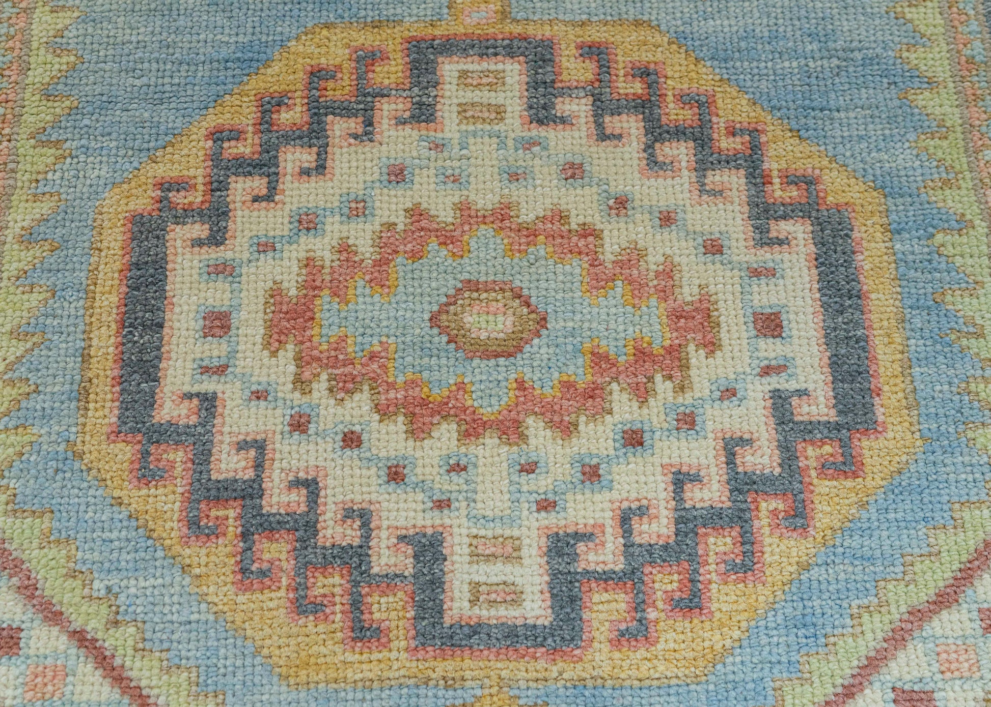 Turkish Oushak Rug 3' x 7'8" #19076