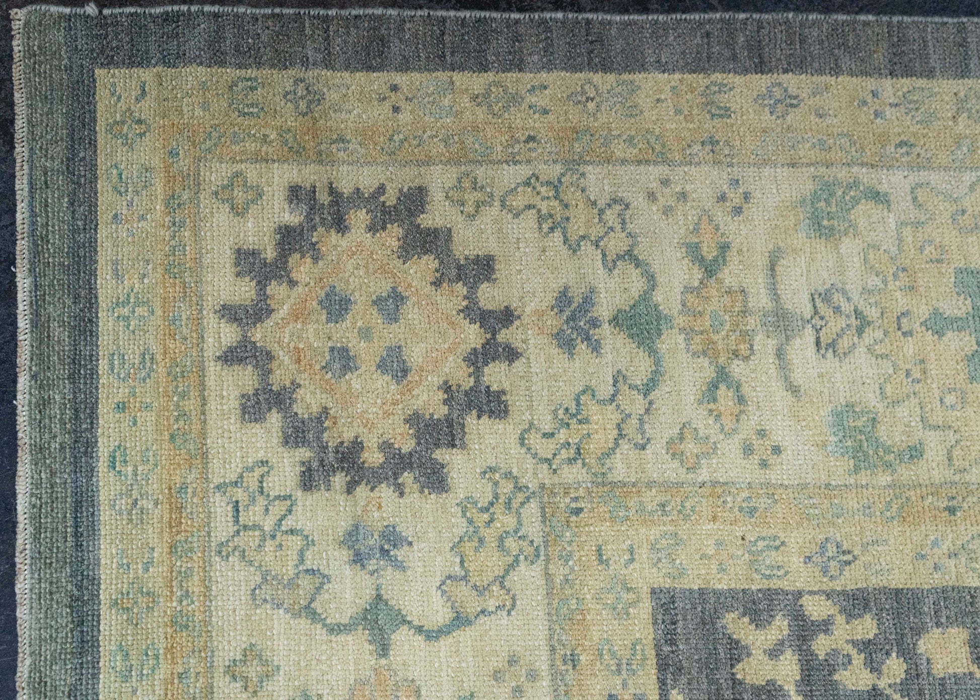 Turkish Oushak Antique Look Rug 10'5" x 14'3" #21310
