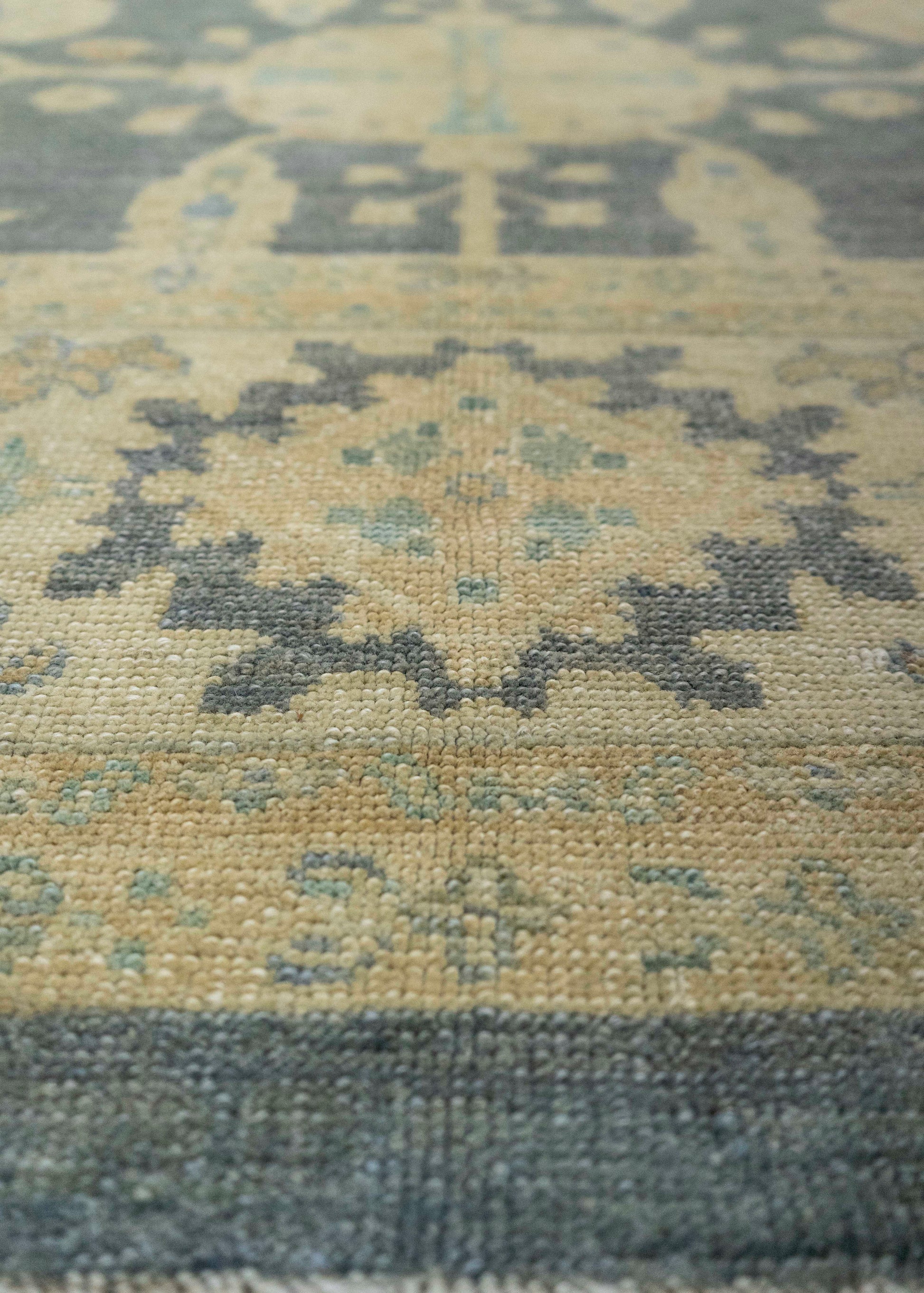 Turkish Oushak Antique Look Rug 10'5" x 14'3" #21310
