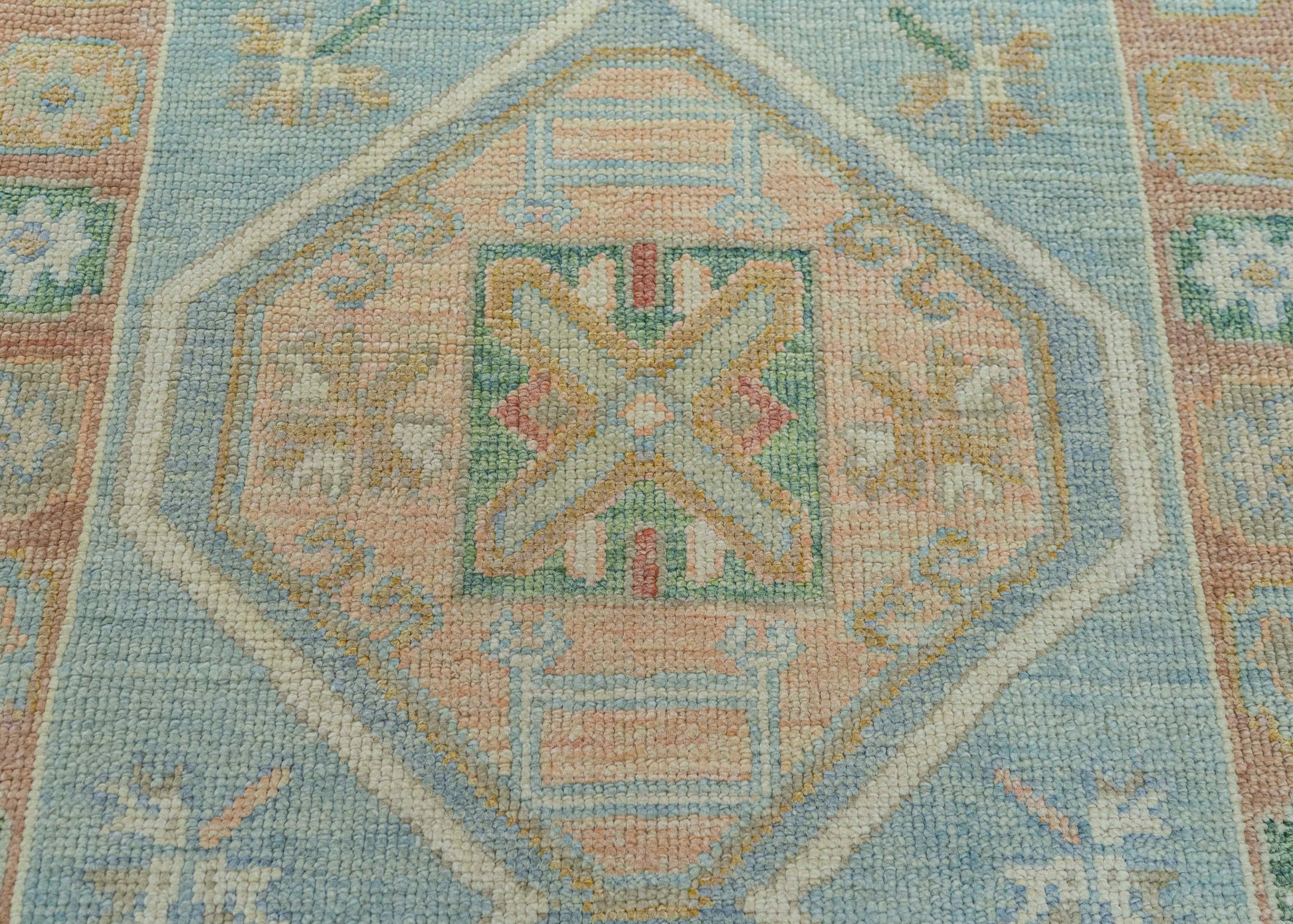 Turkish Oushak Rug 2'10" x 6'5" #19209