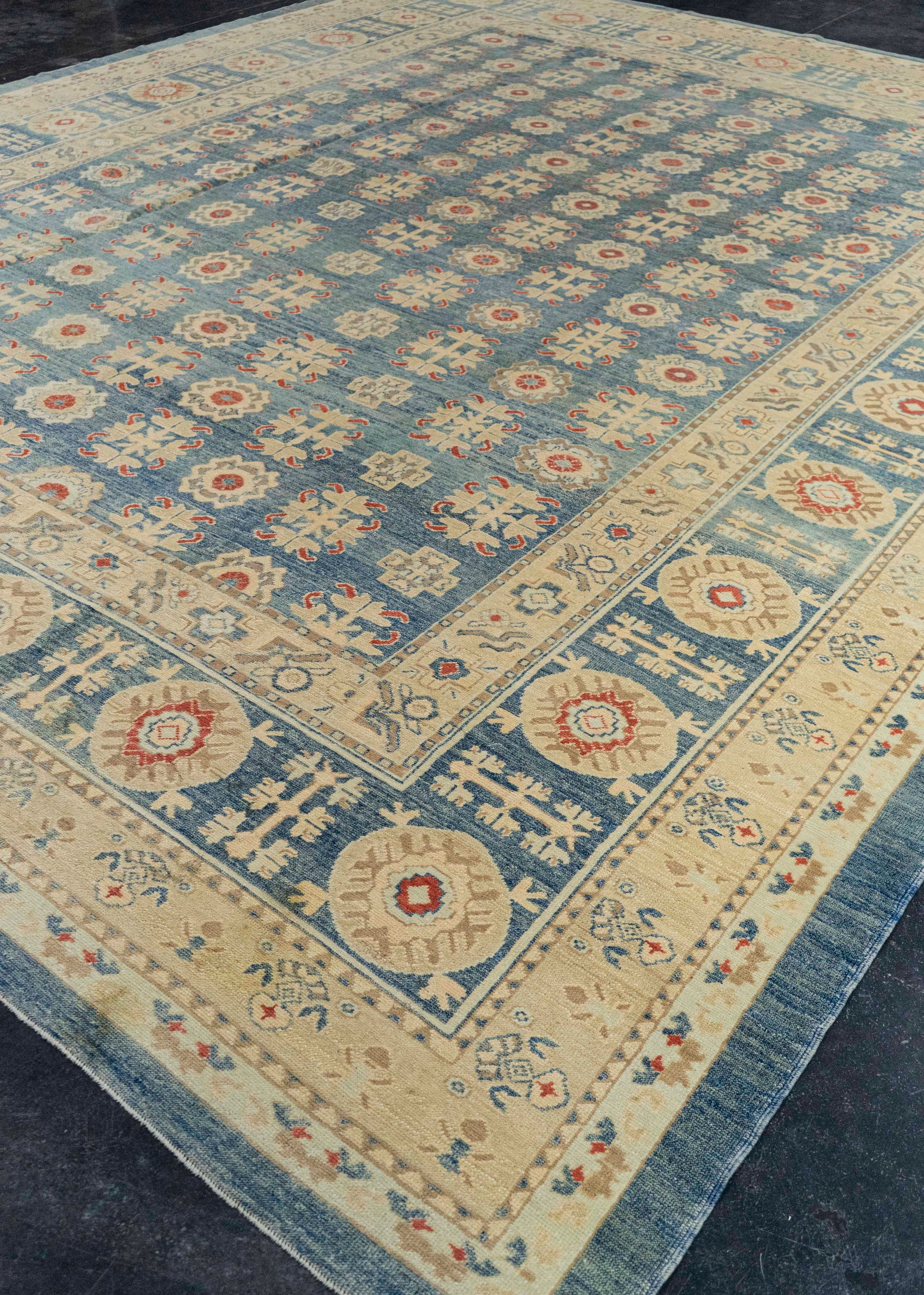 Turkish Oushak Antique Look Rug 11'11" x 14'8" #21309