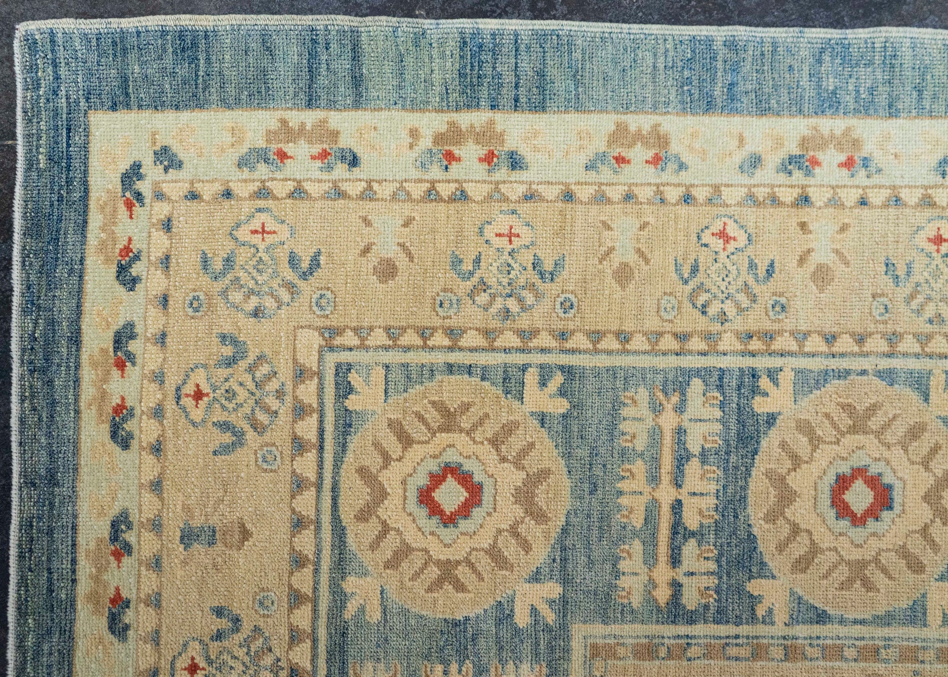 Turkish Oushak Antique Look Rug 11'11" x 14'8" #21309
