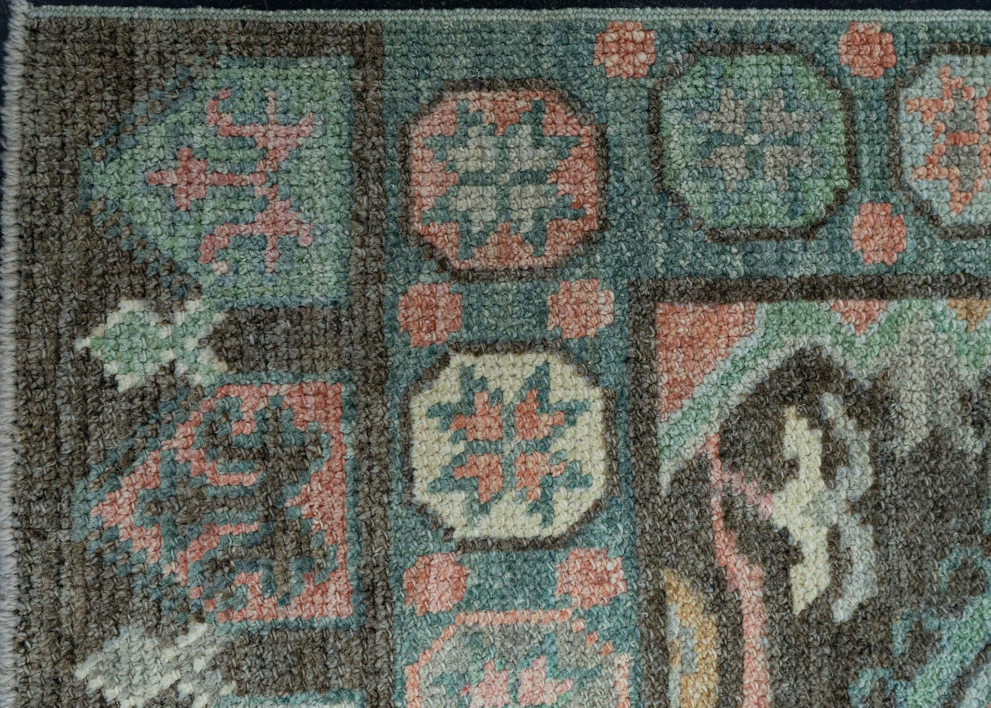 Turkish Oushak Rug 2'9" x 8'7" #20033