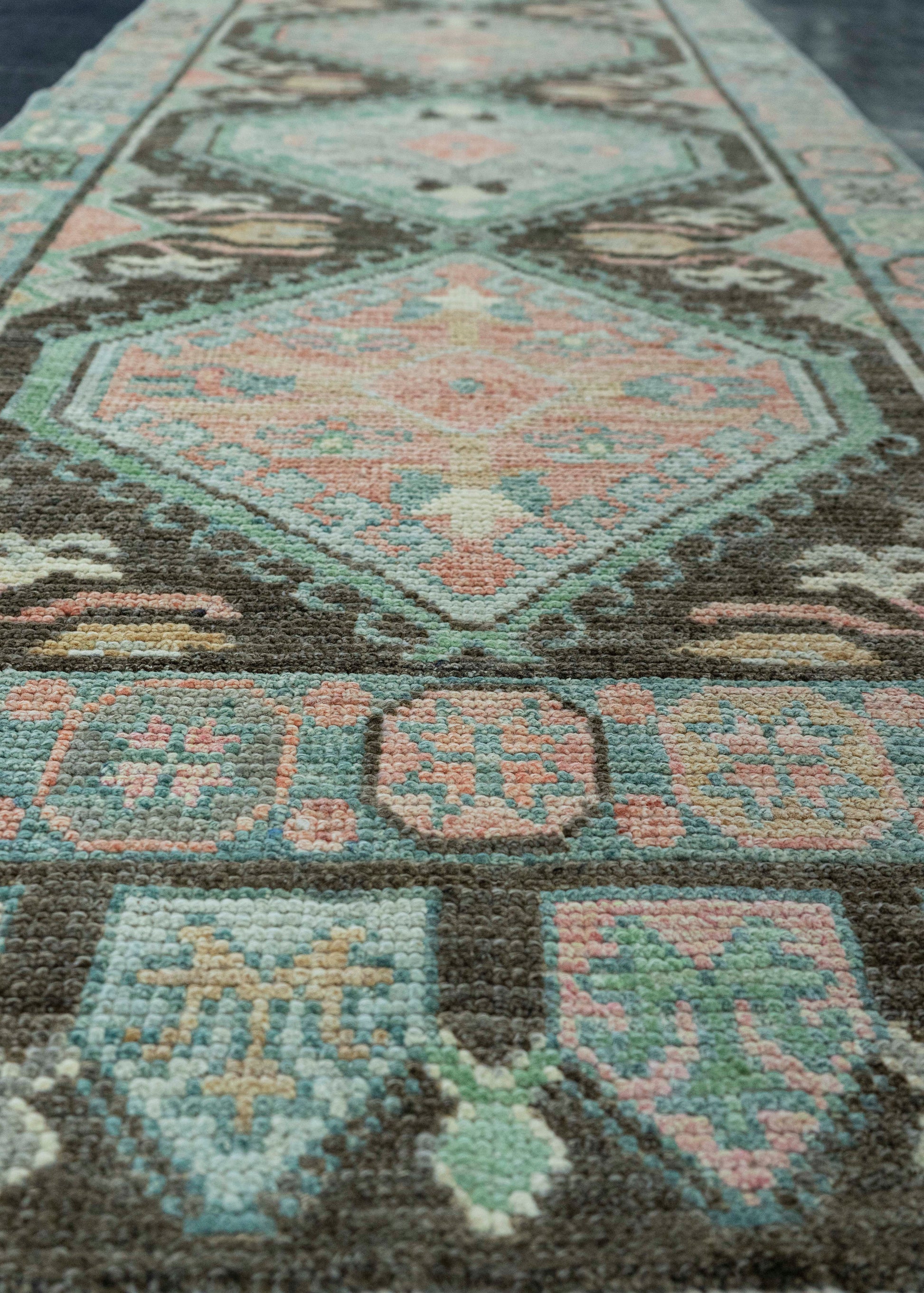 Turkish Oushak Rug 2'9" x 6'4" #20090