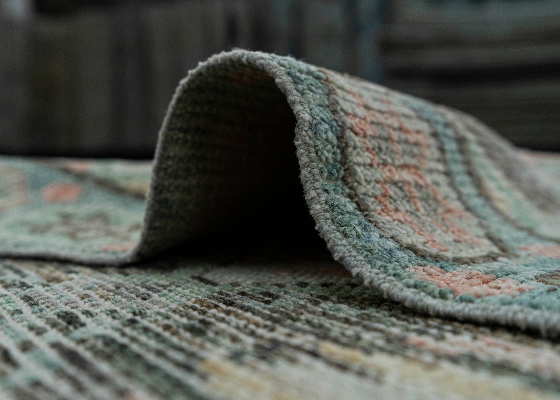 Turkish Oushak Rug 2'9" x 6'4" #20090