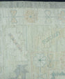 Turkish Oushak Rug 9' x 12' #19375