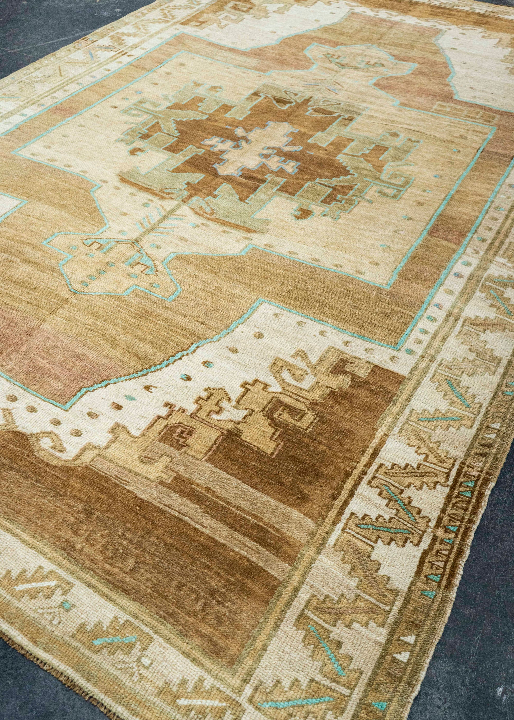 Turkish Vintage Rug  7'3" x 11'3" #21173