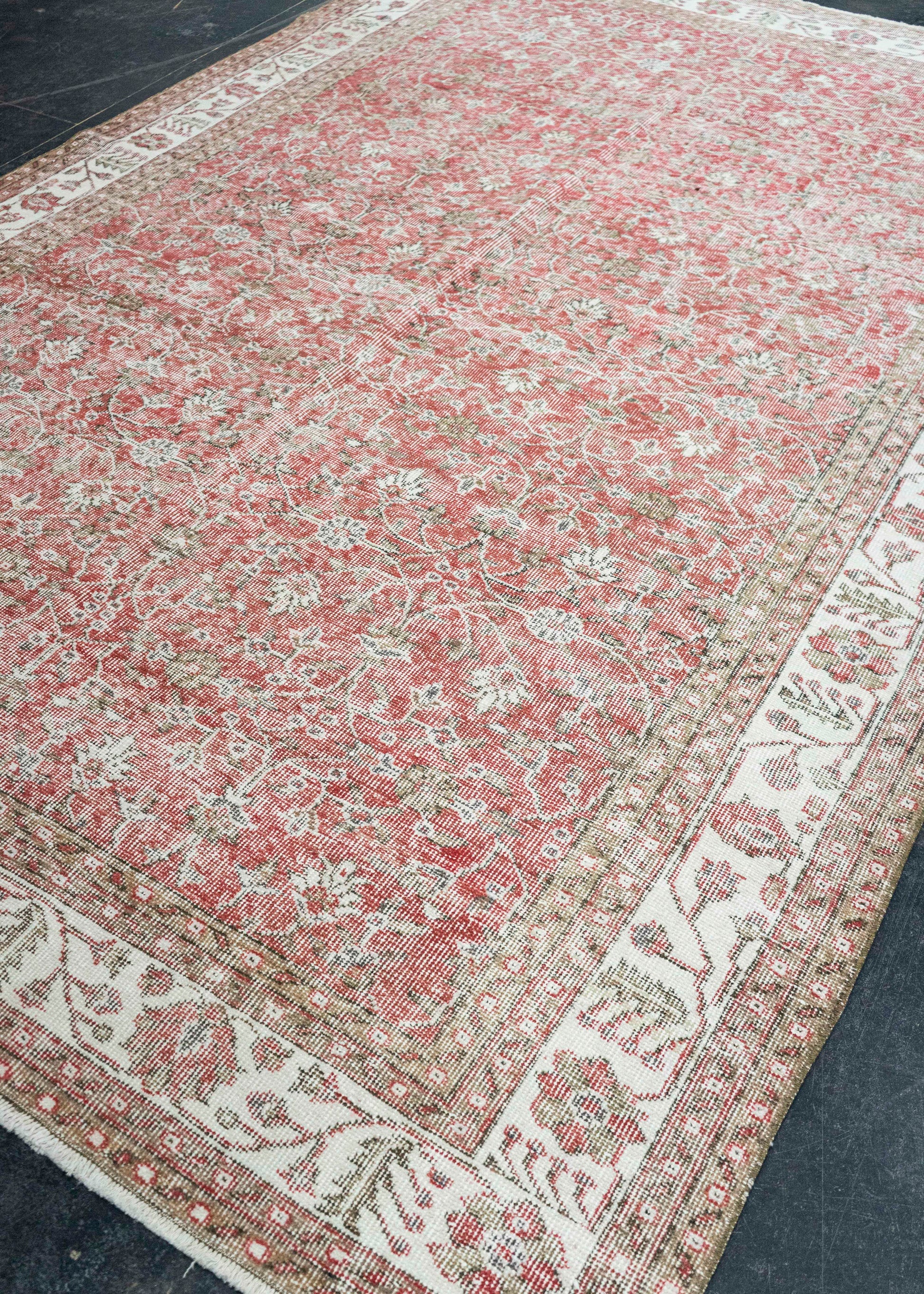 Turkish Vintage Rug  6'11" x 10'5" #21120