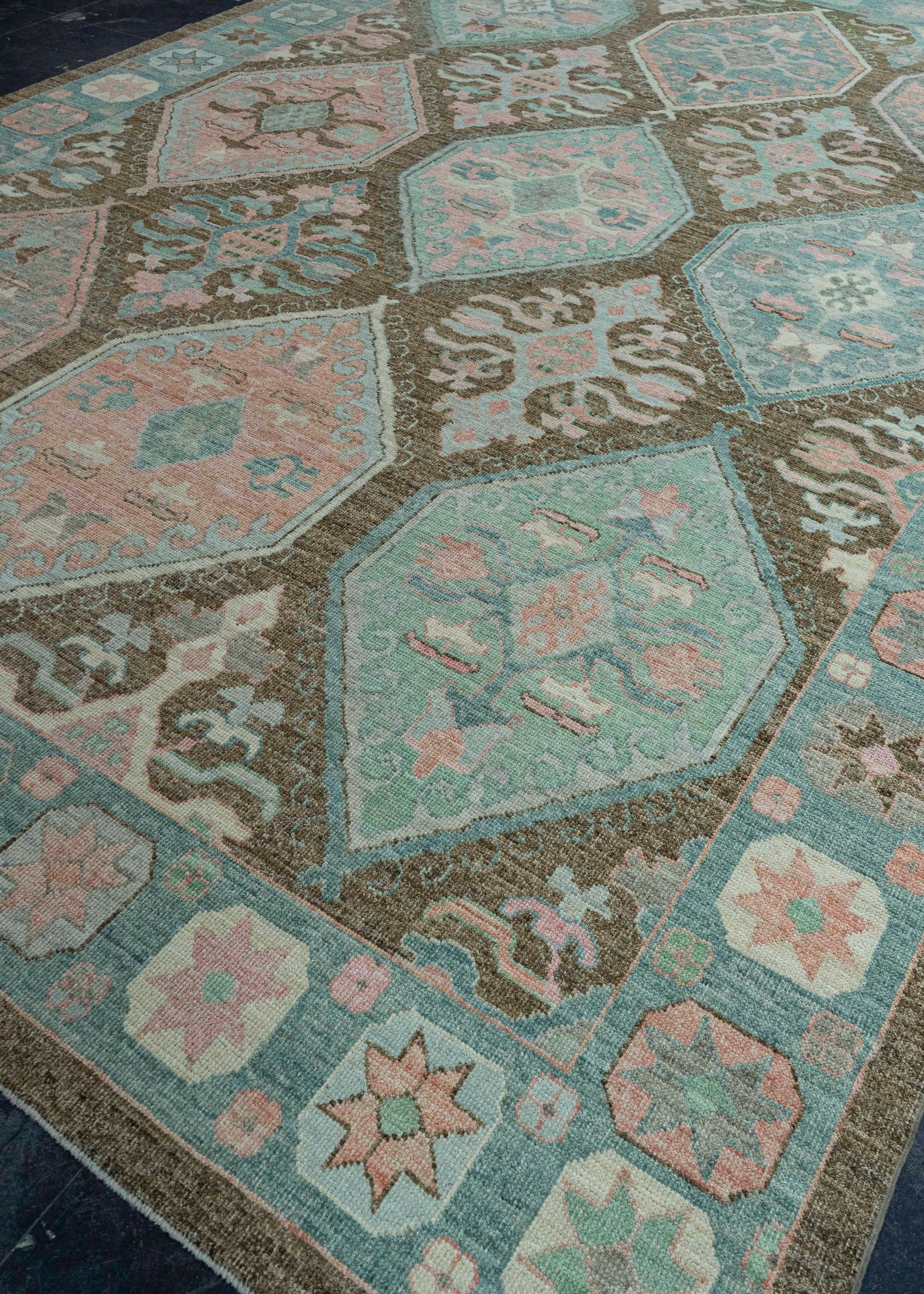 Turkish Oushak Rug 10'2" x 14'9" #20035