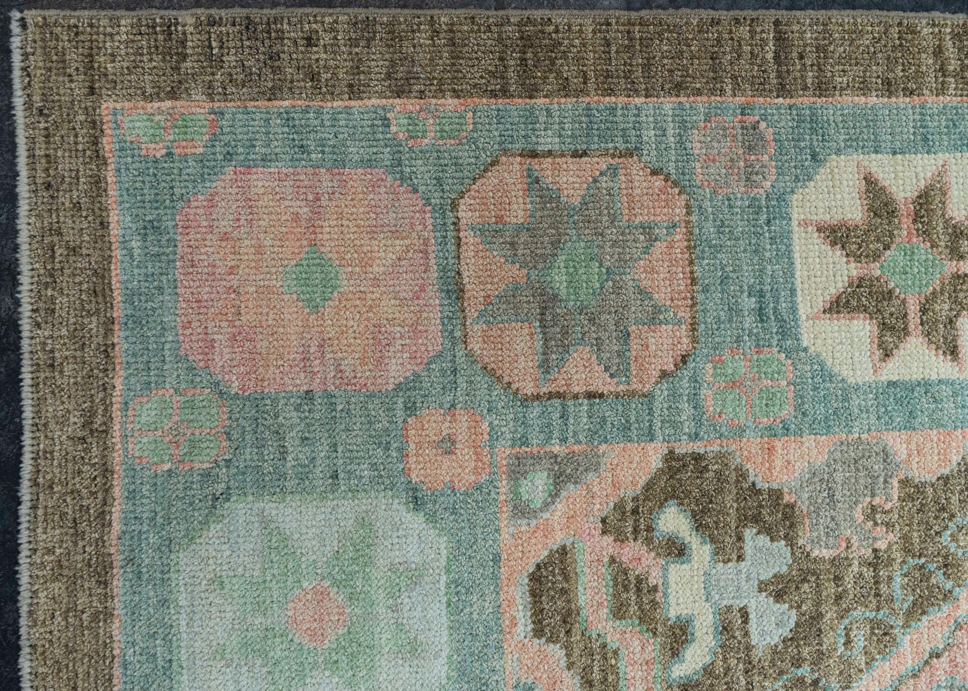 Turkish Oushak Rug 10'2" x 14'9" #20035