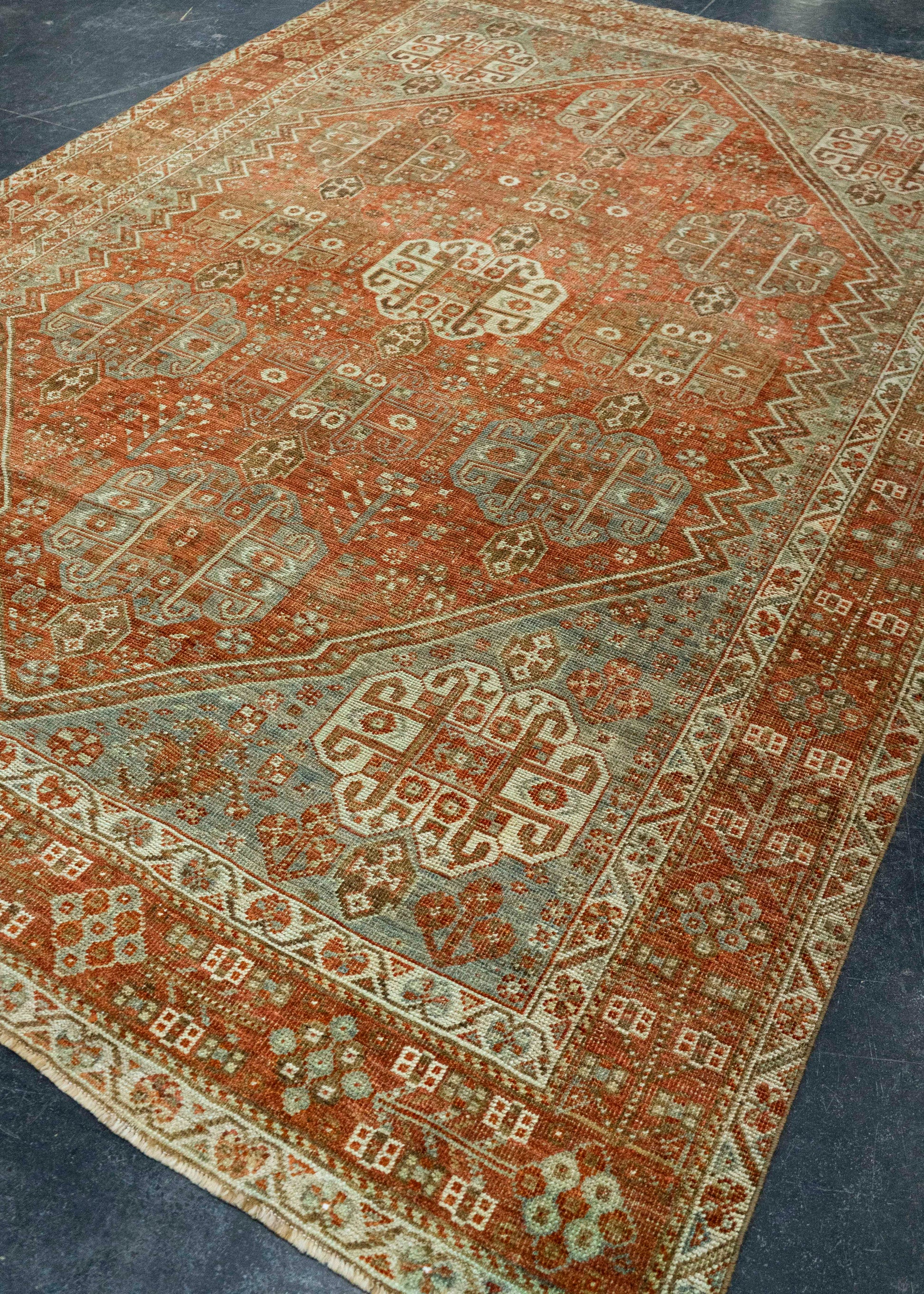 Turkish Vintage Rug  6'10" x 9'11" #21129