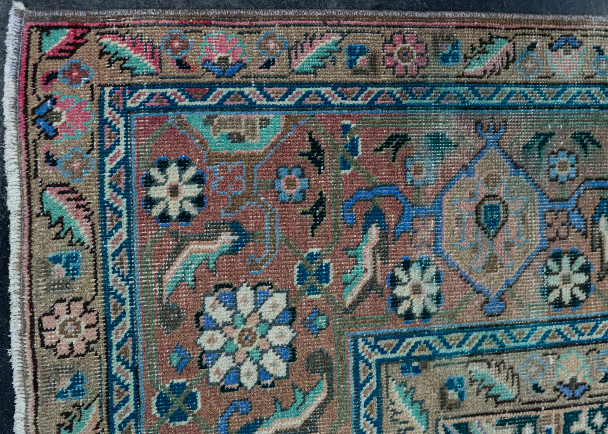 Turkish Vintage Rug 10' x 12'8" #20585