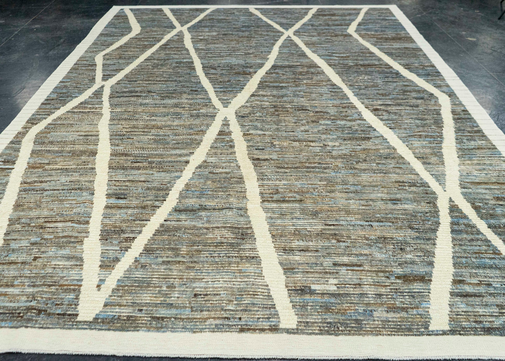 Turkish Tulu Handmade Rug 9'2" x 13'2"#21311