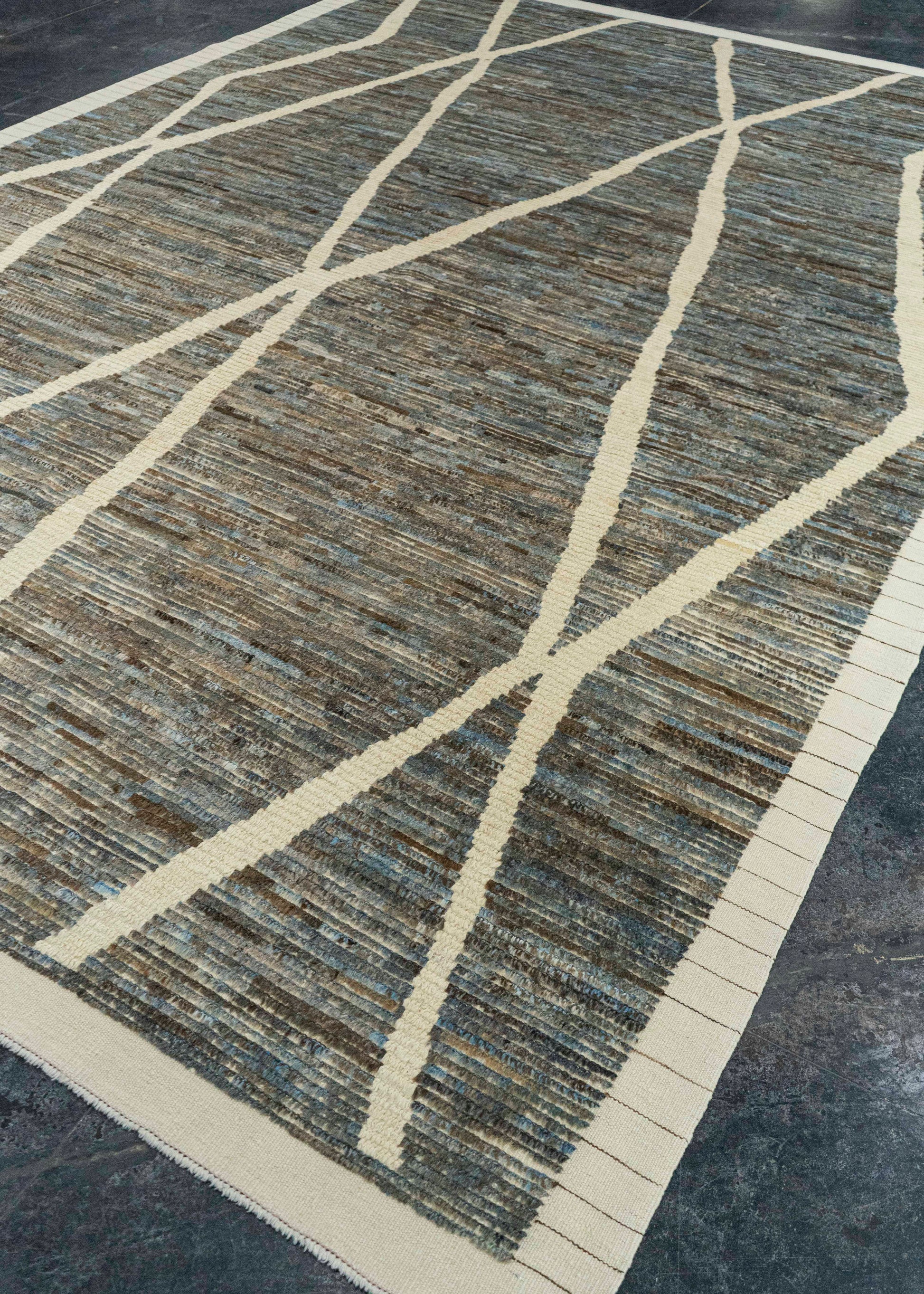 Turkish Tulu Handmade Rug 9'2" x 13'2"#21311