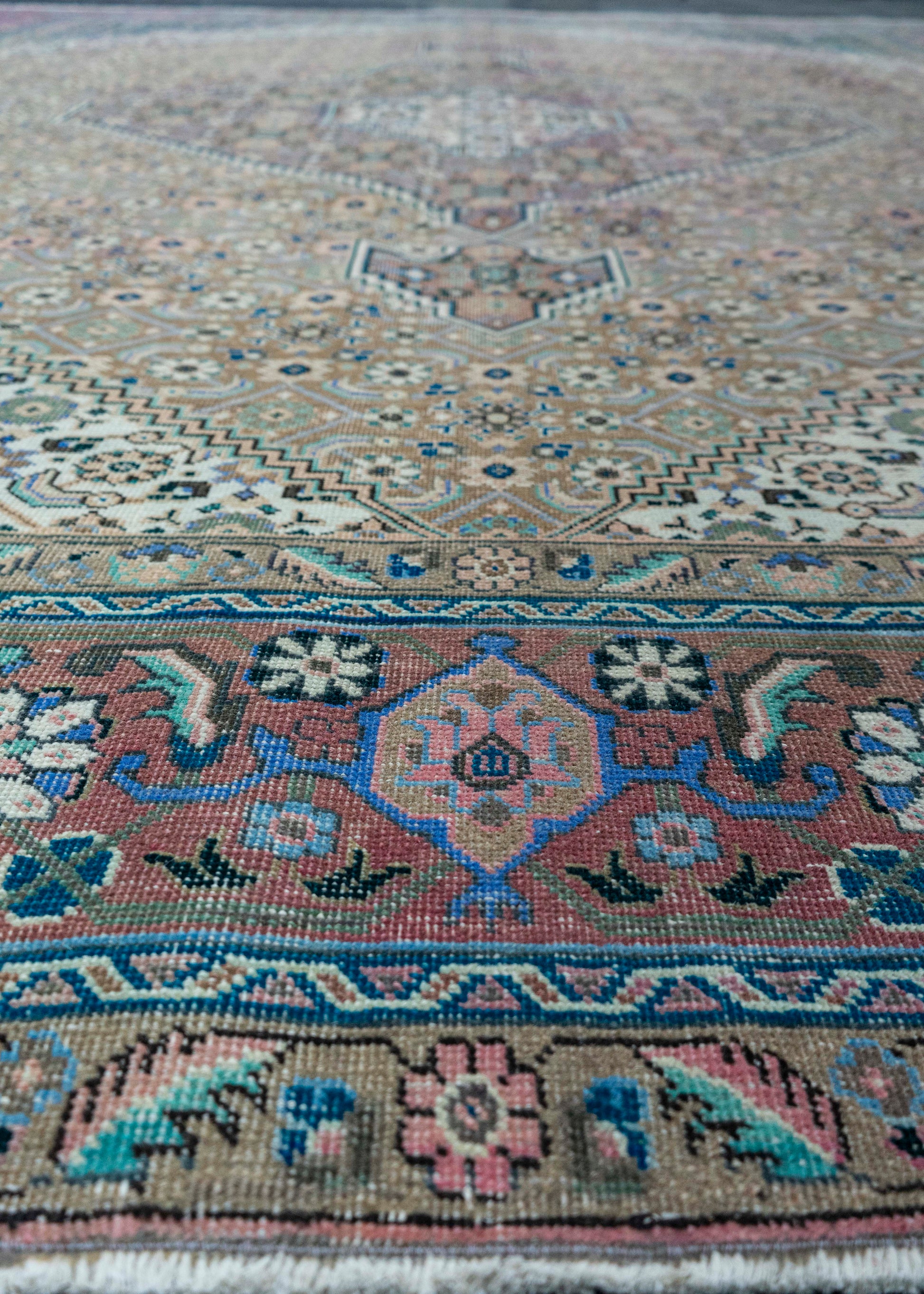 Turkish Vintage Rug 10' x 12'8" #20585