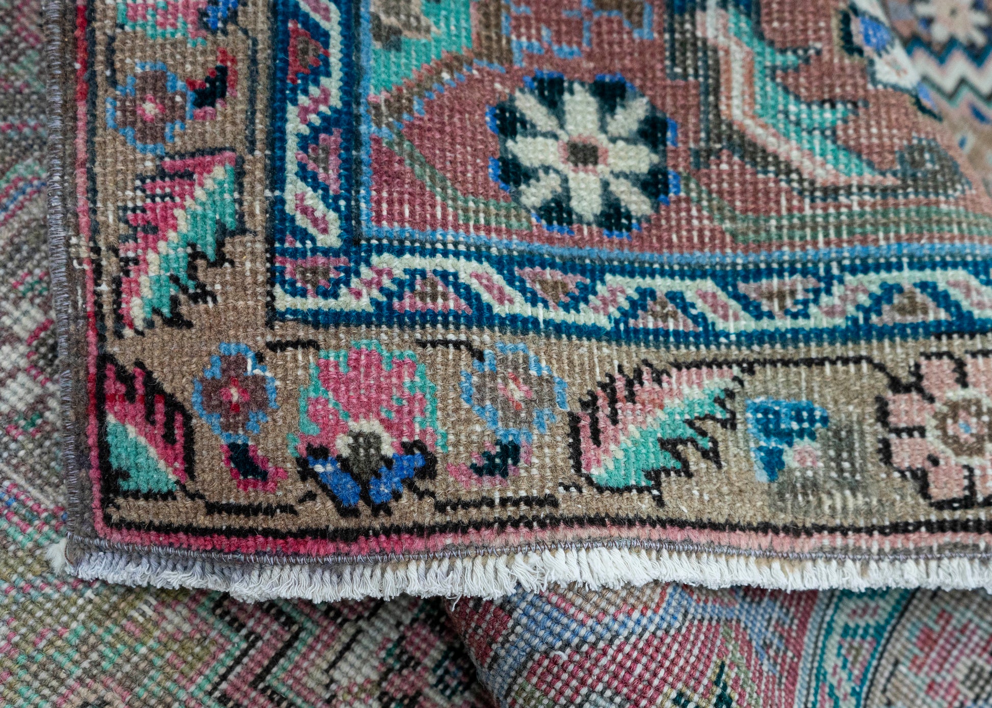 Turkish Vintage Rug 10' x 12'8" #20585
