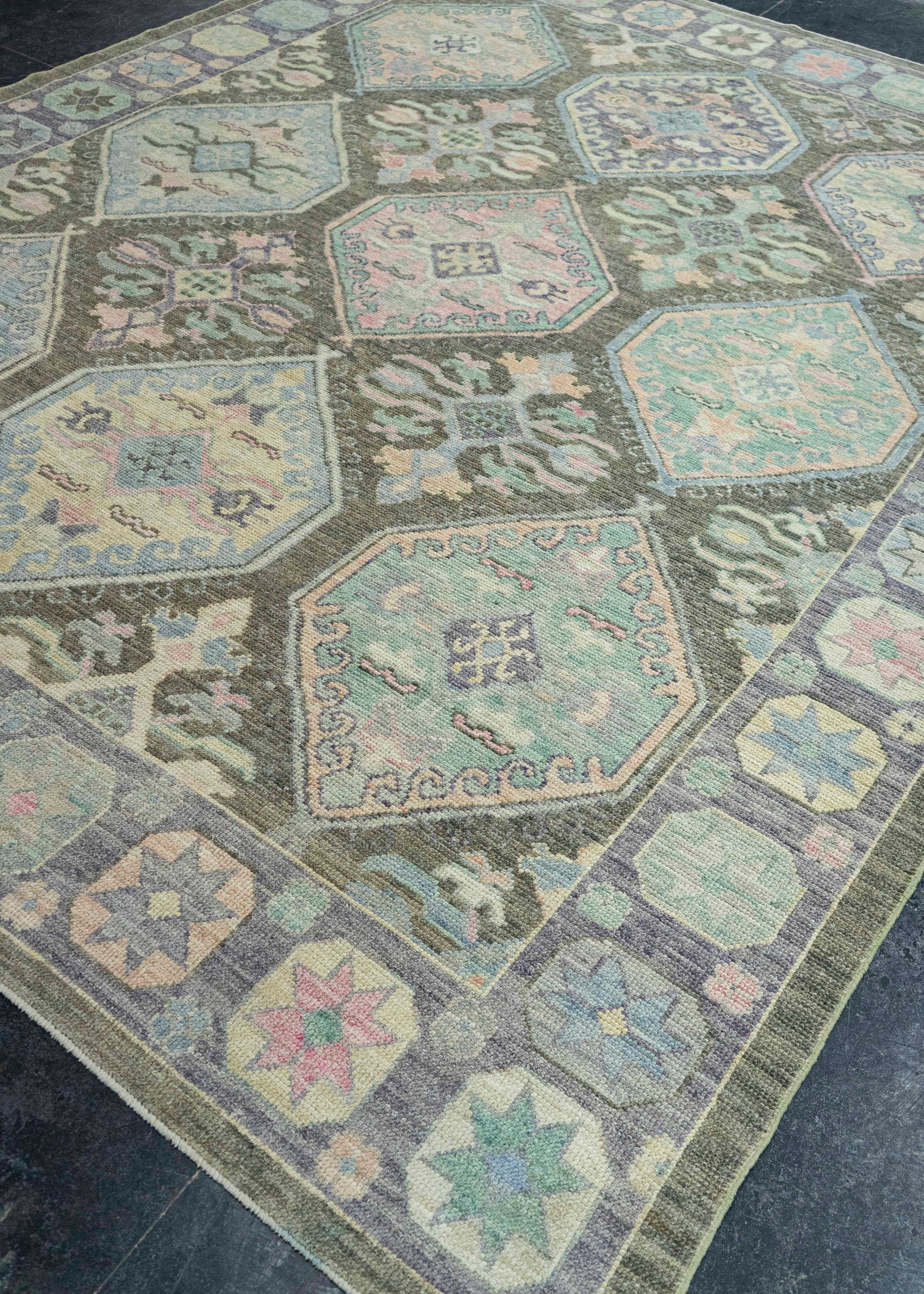 Turkish Oushak Rug 8'3" x 9'11" #21306