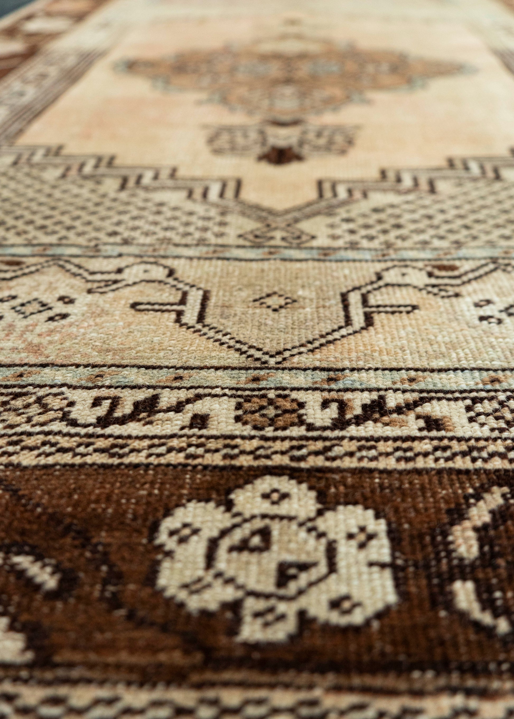 Turkish Vintage Rug 3'1" x 5'4" #19831