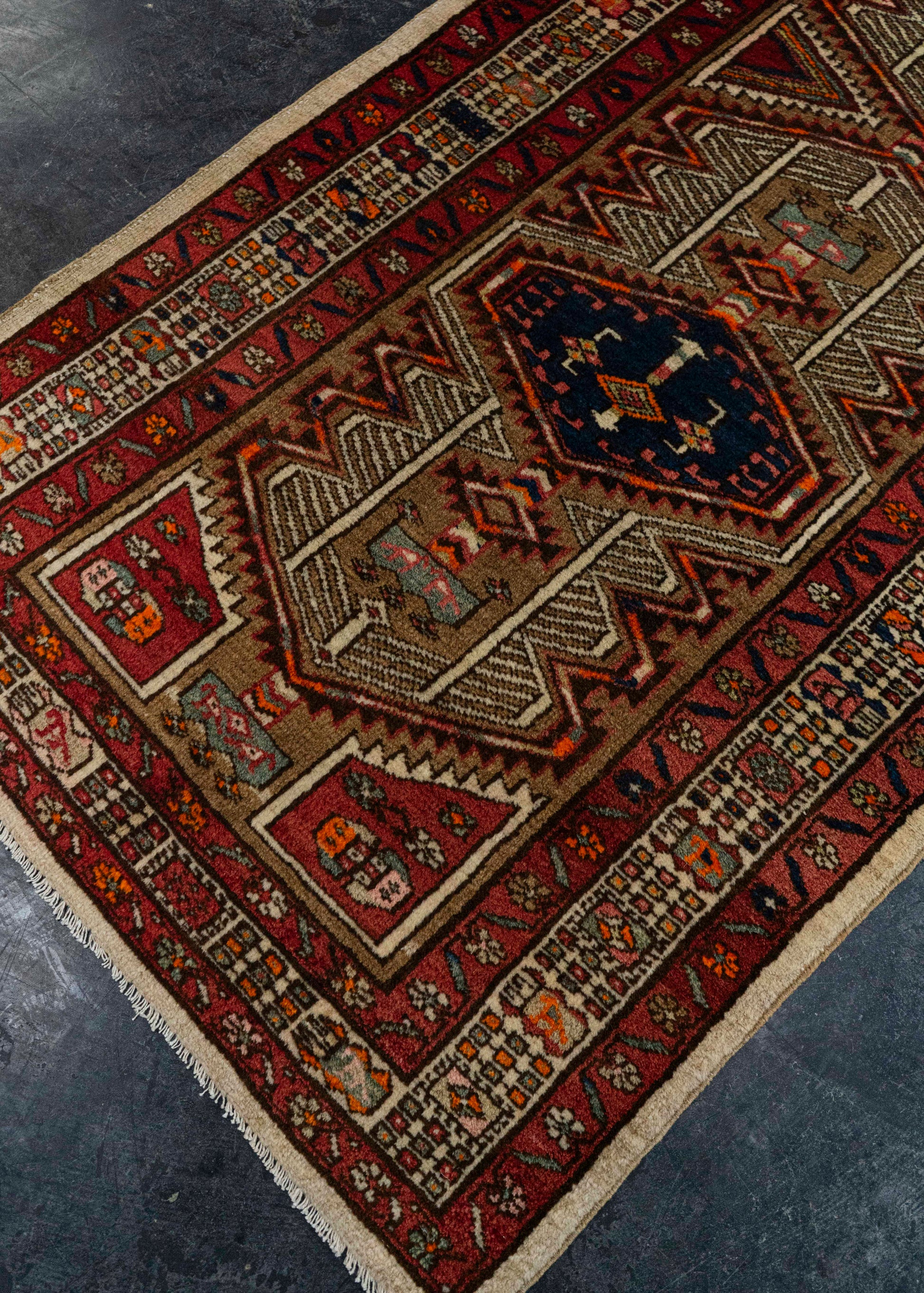 Turkish Vintage Rug  3'3" x 14'4" #21123