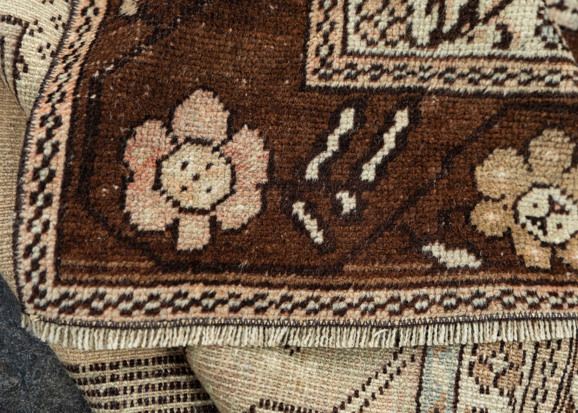 Turkish Vintage Rug 3'1" x 5'4" #19831