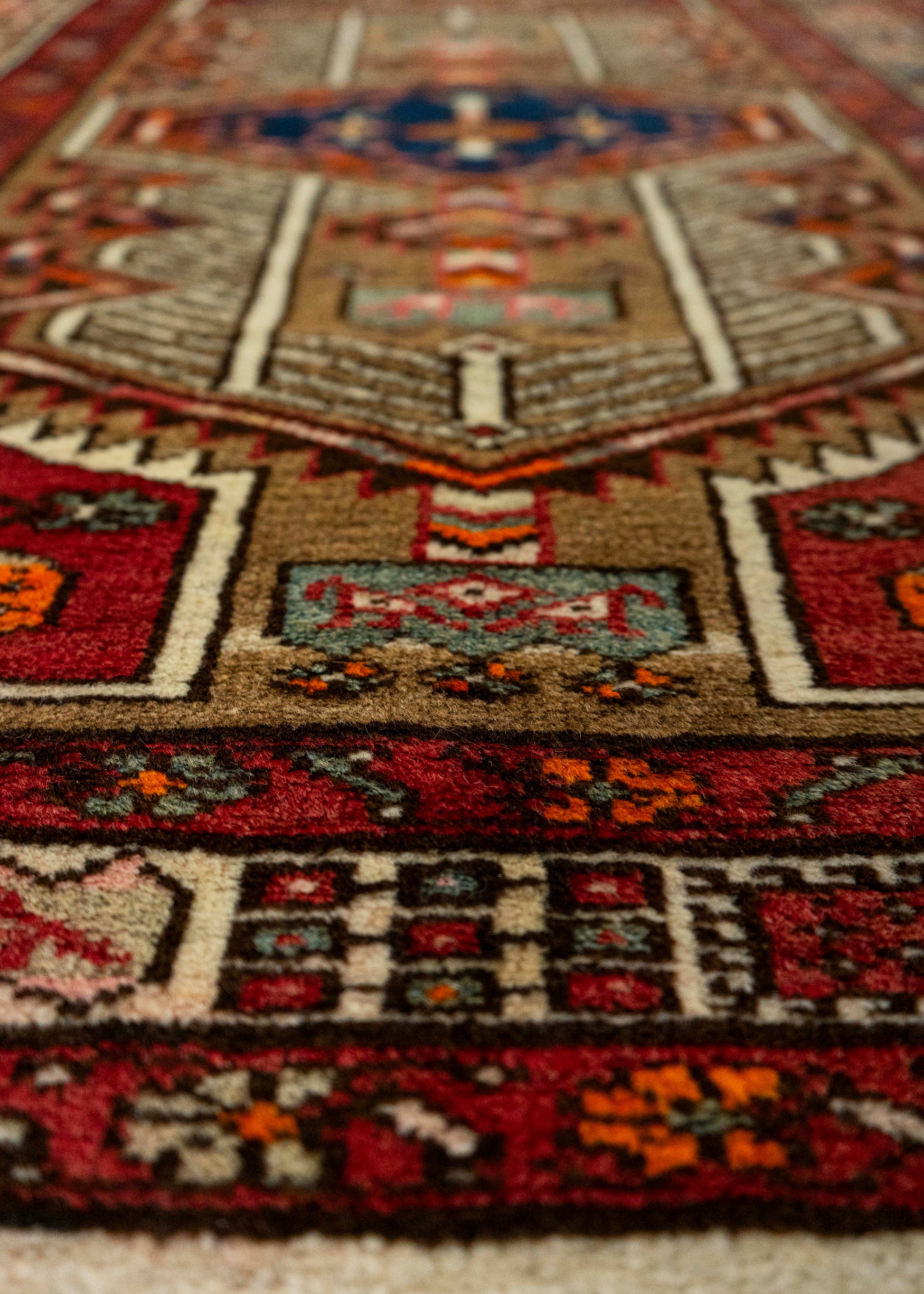 Turkish Vintage Rug  3'3" x 14'4" #21123