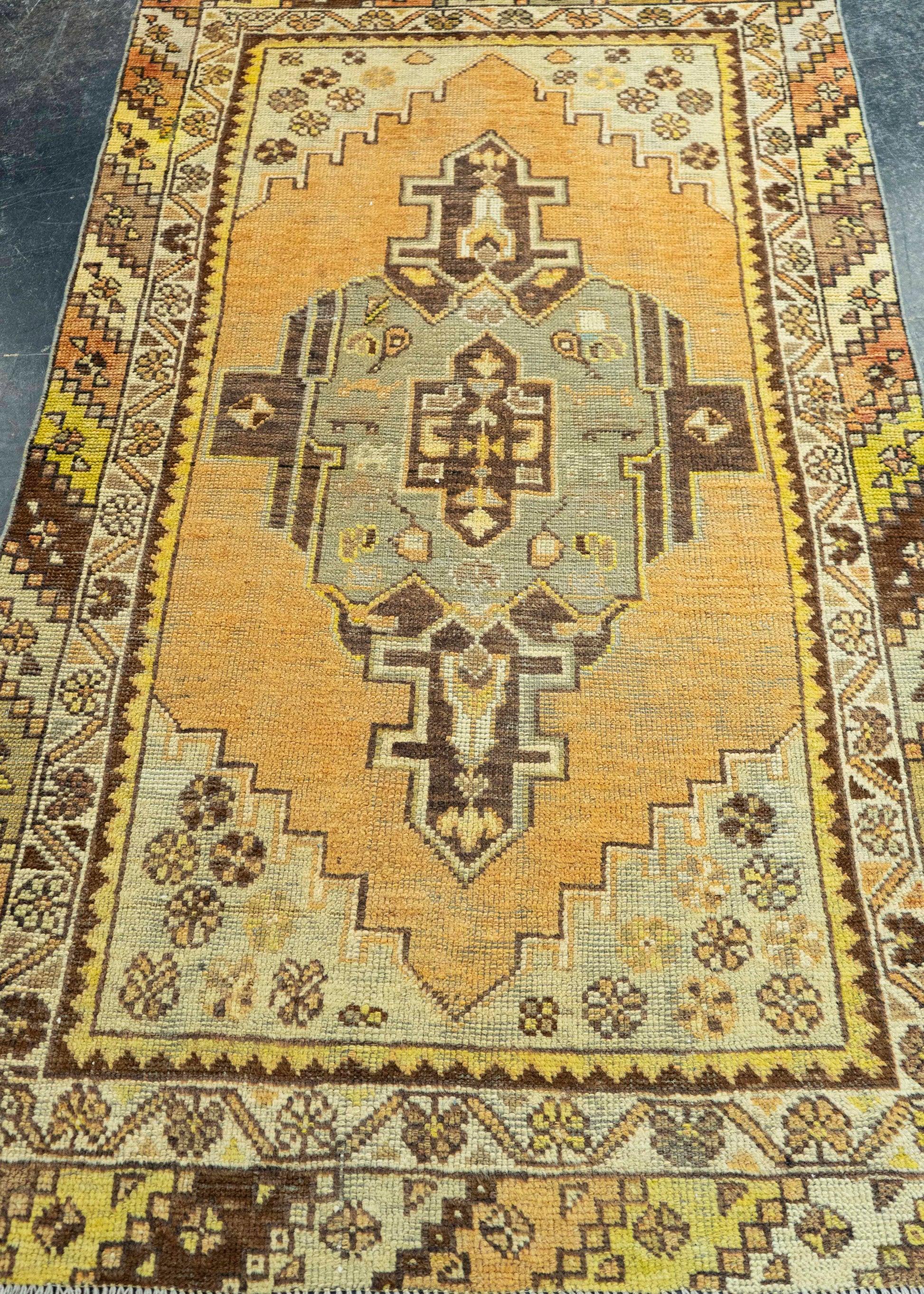 Turkish Vintage Rug 3'3" x 5'10" #19811