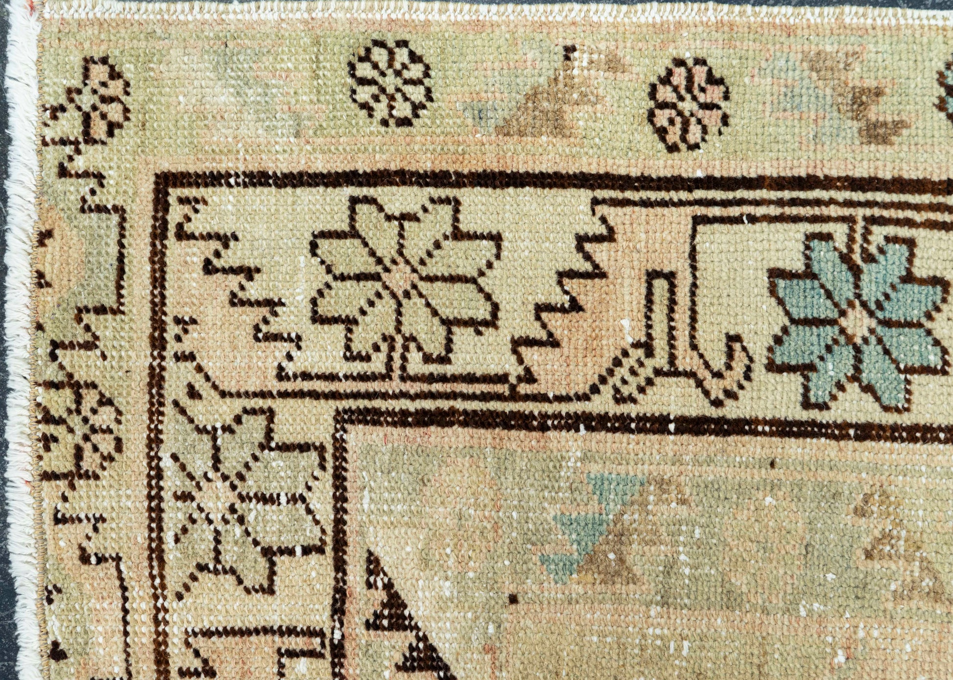 Turkish Vintage Rug 3'4" x 5'5" #19806