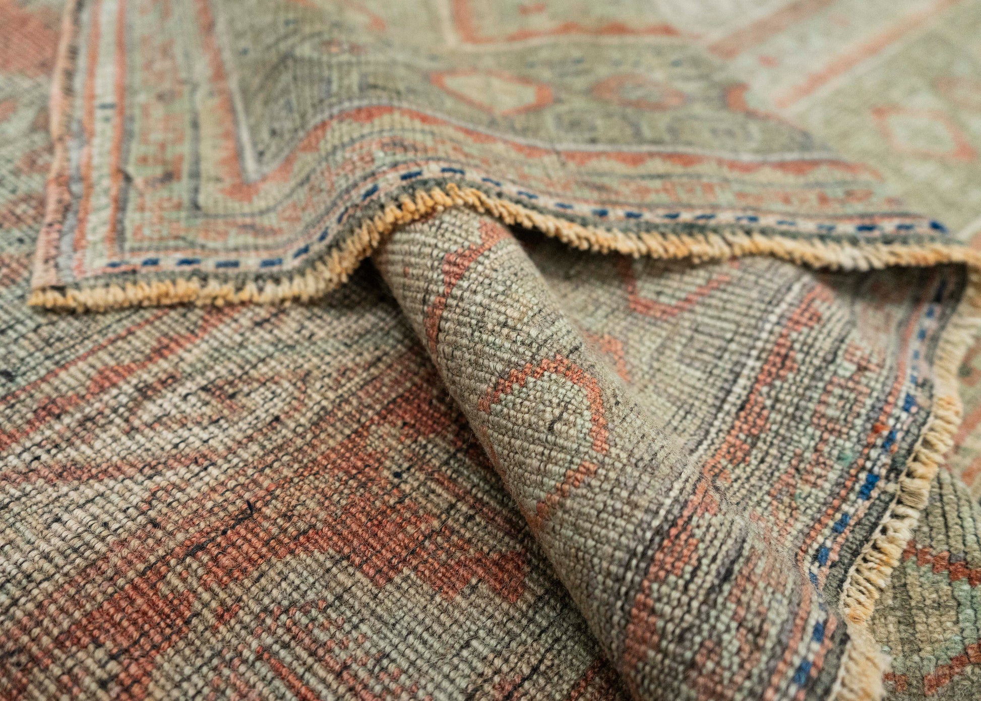 Turkish Vintage Rug  5'5" x 10'1" #21001