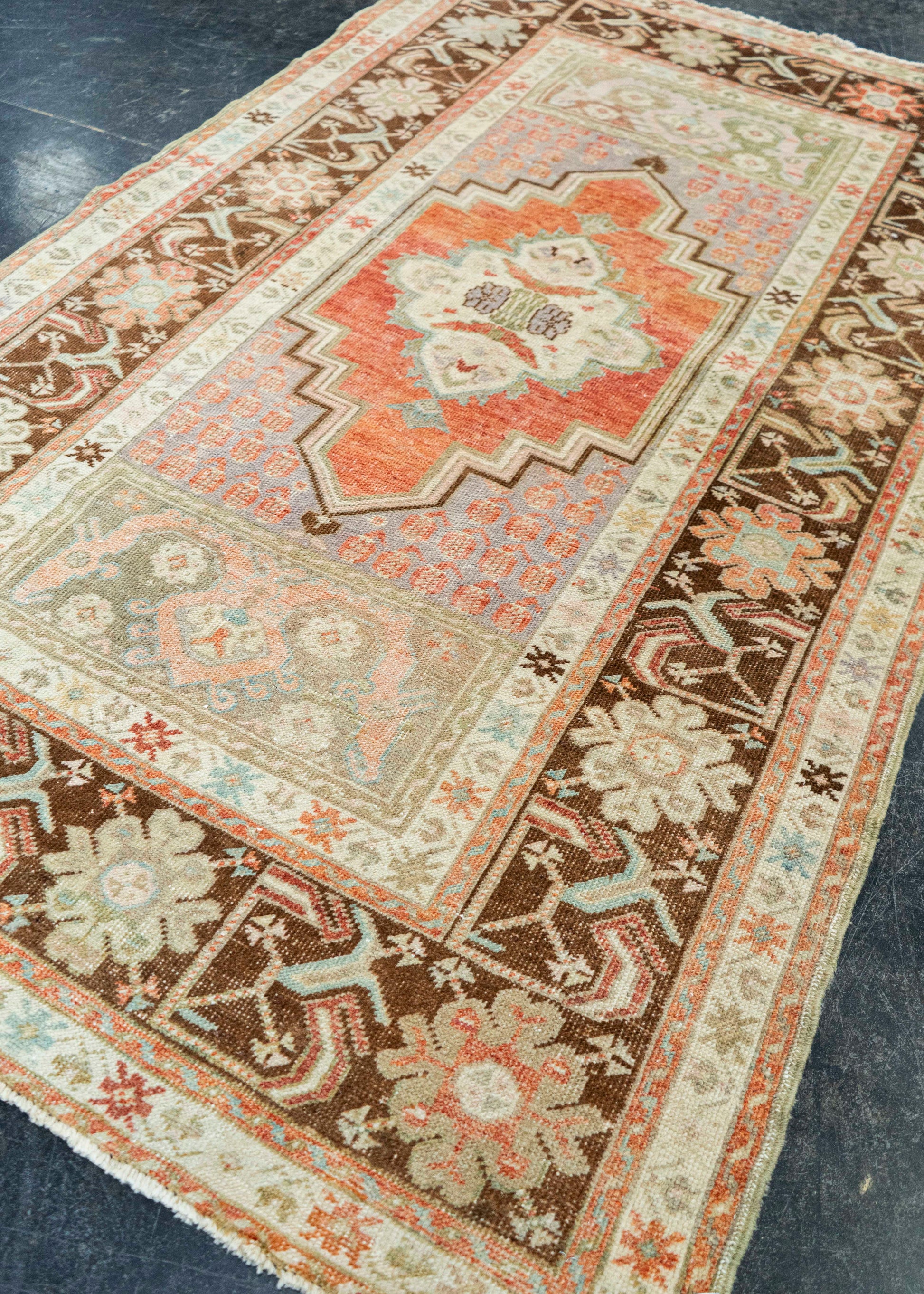 Turkish Vintage Rug 3'5" x 5'8" #20607